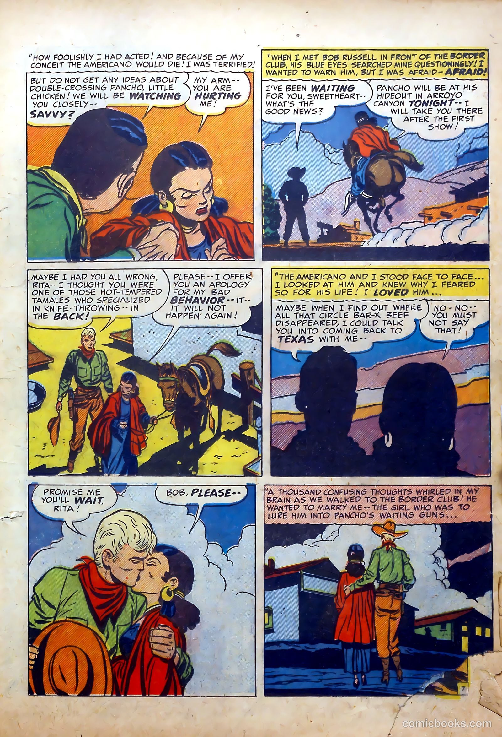 Real West Romances #5 (1949) — page 25 of 52