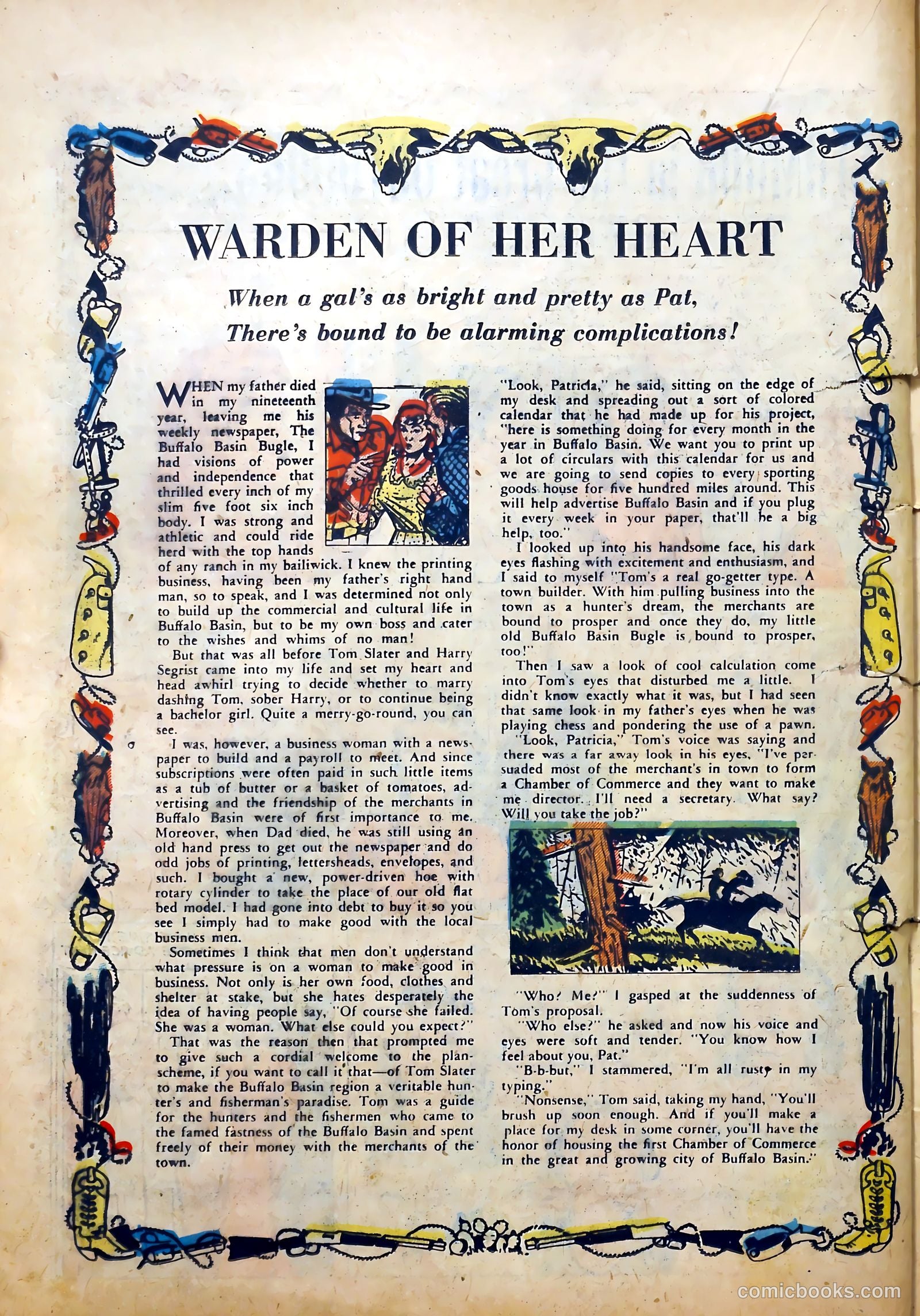 Real West Romances #5 (1949) — page 30 of 52