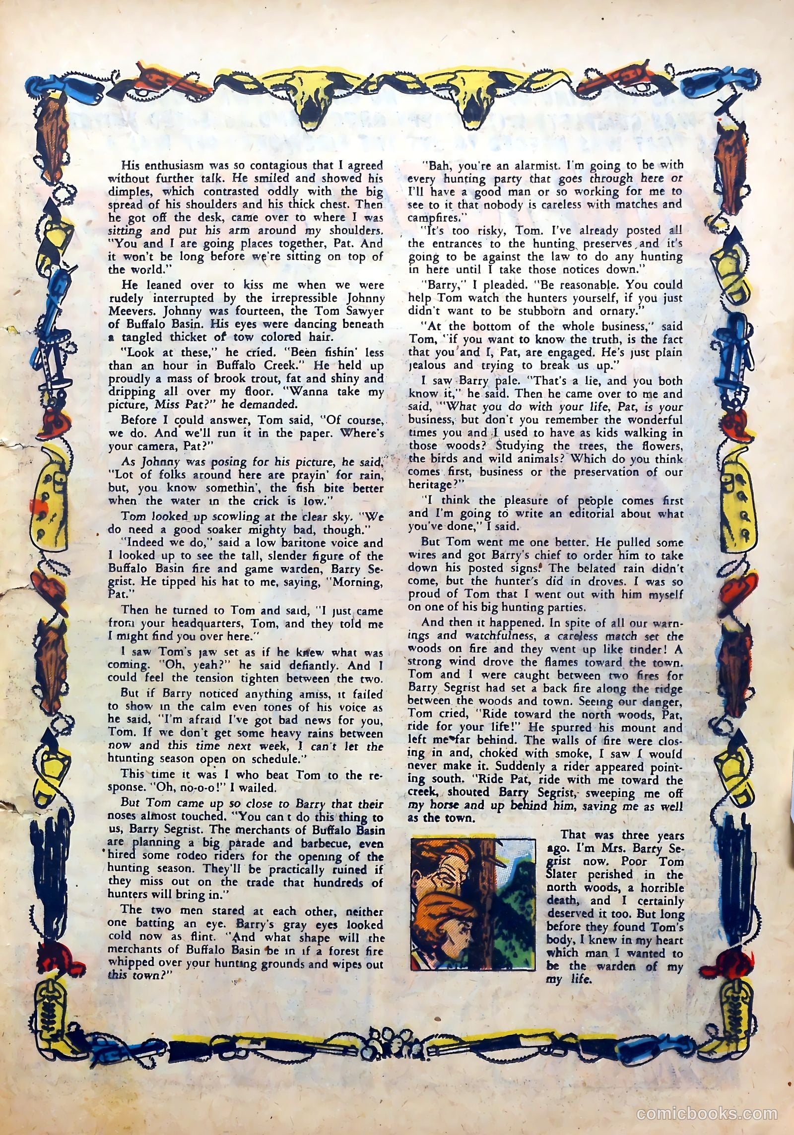 Real West Romances #5 (1949) — page 31 of 52