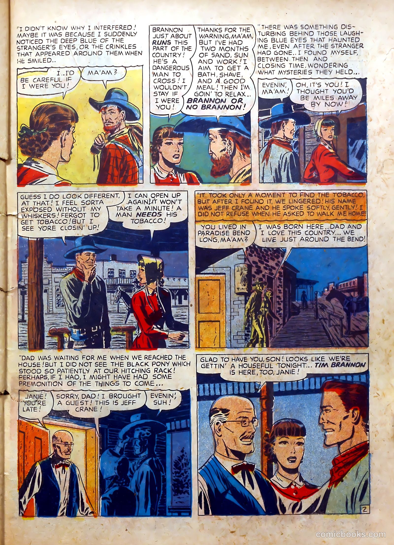 Real West Romances #5 (1949) — page 33 of 52