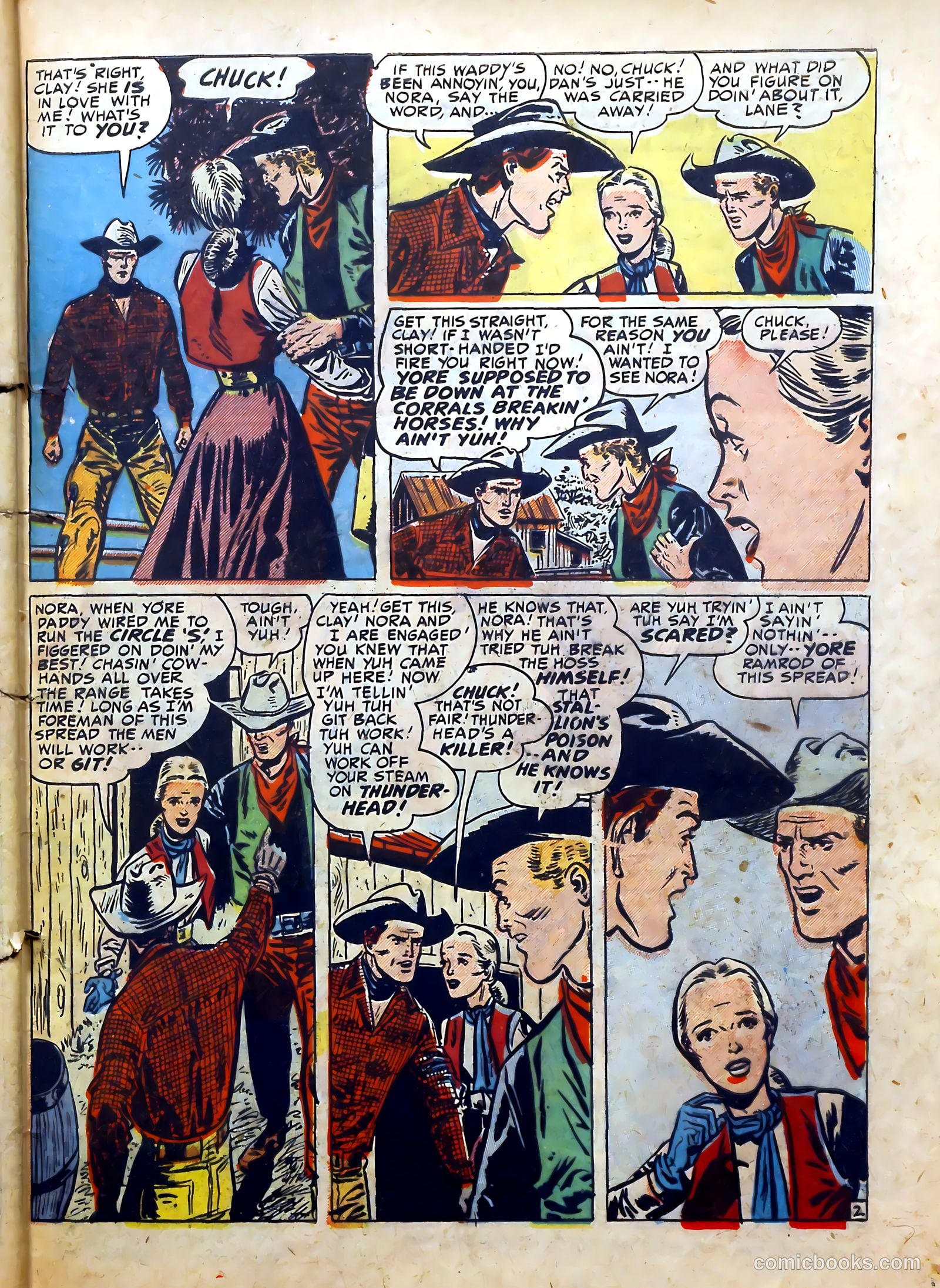 Real West Romances #5 (1949) — page 41 of 52