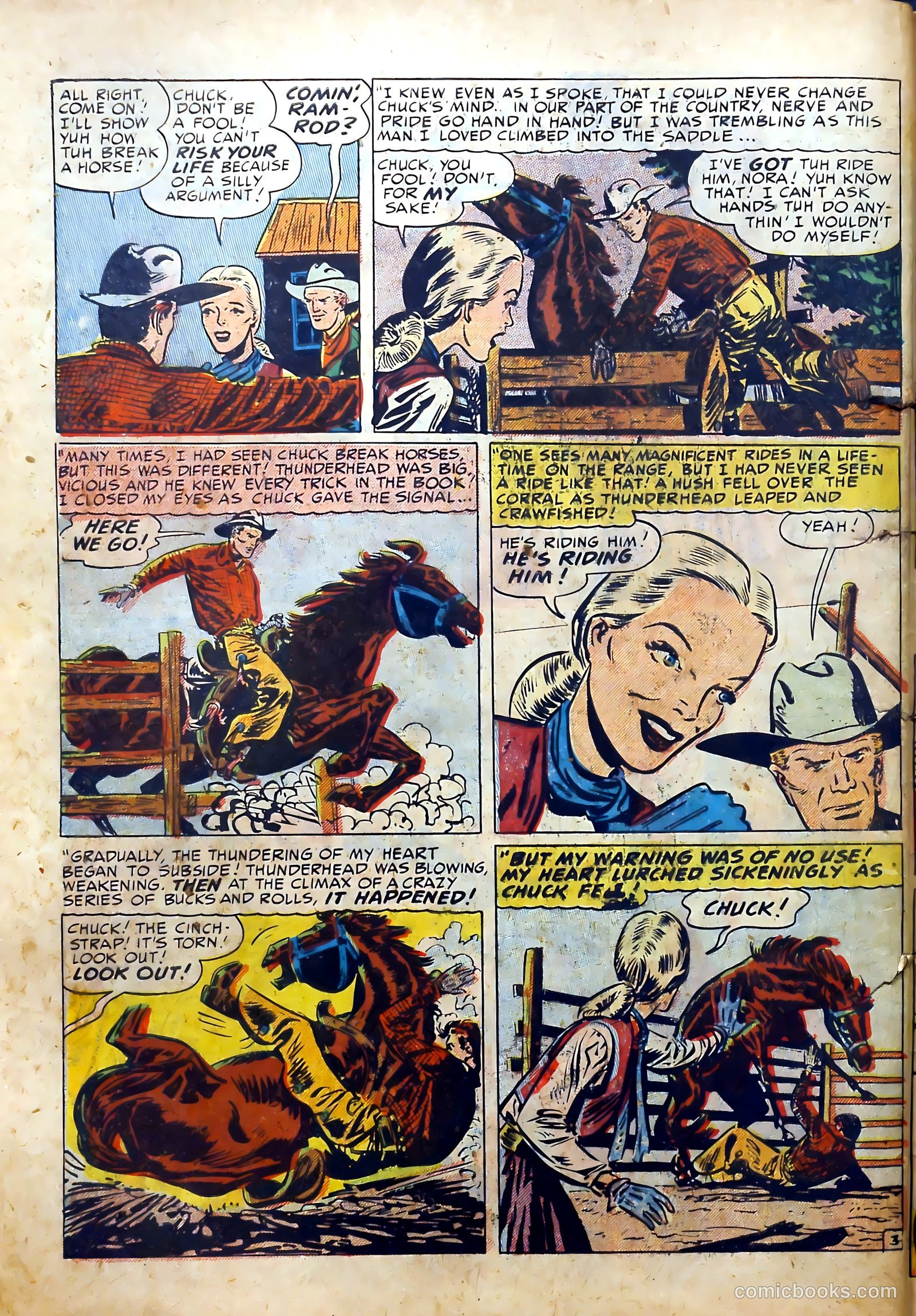 Real West Romances #5 (1949) — page 42 of 52