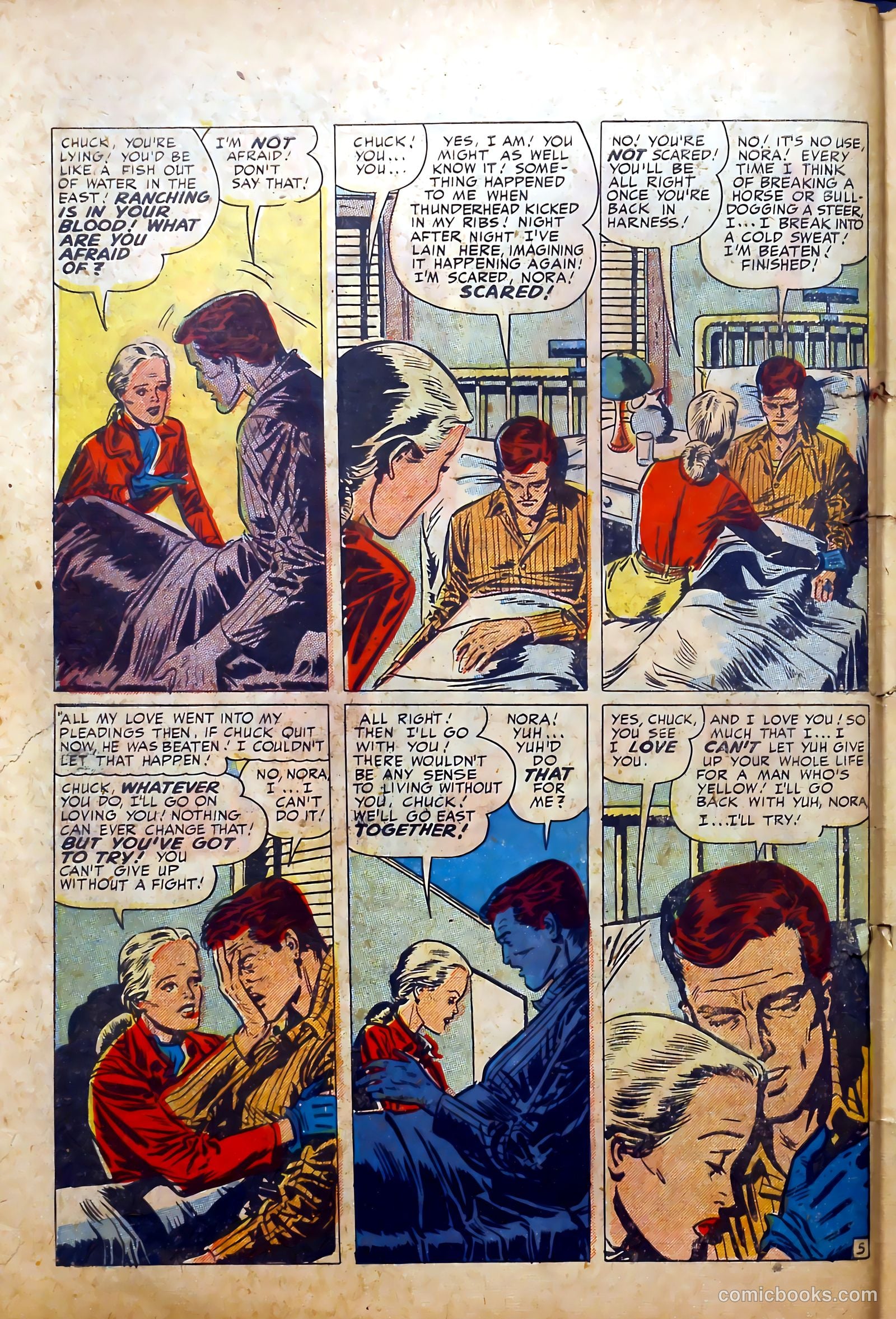 Real West Romances #5 (1949) — page 44 of 52