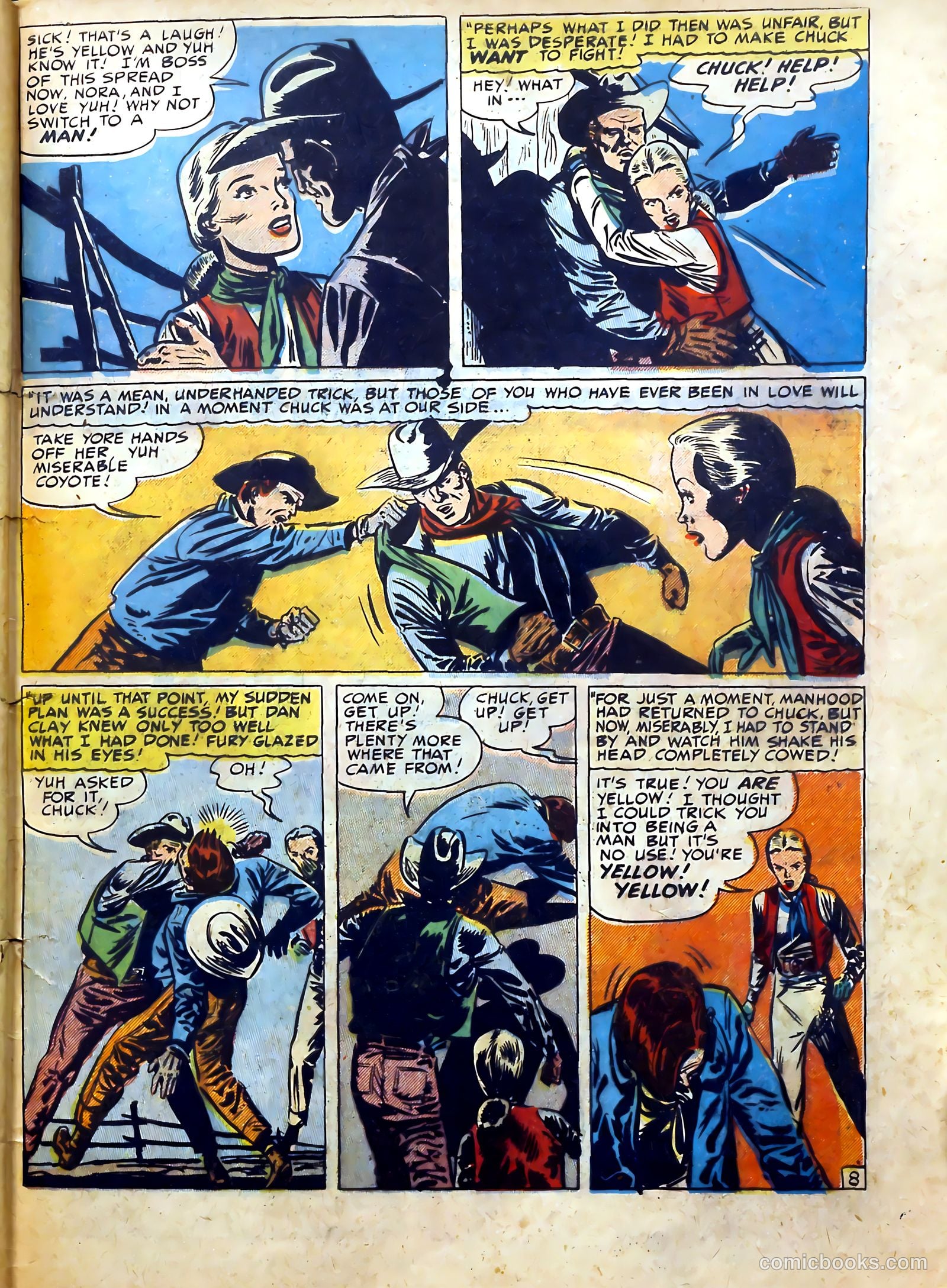Real West Romances #5 (1949) — page 47 of 52