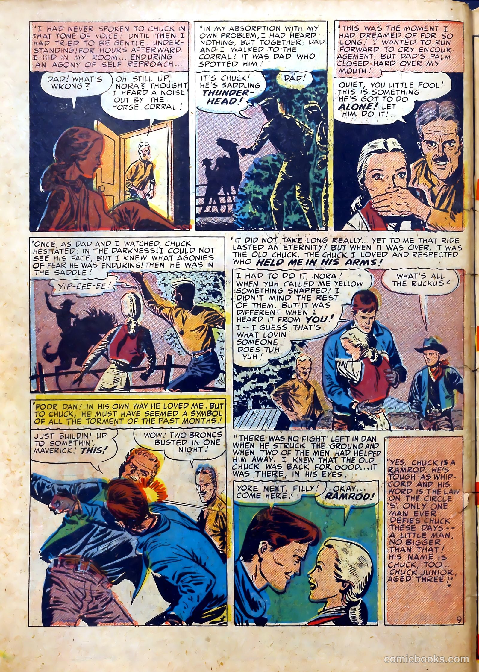 Real West Romances #5 (1949) — page 48 of 52