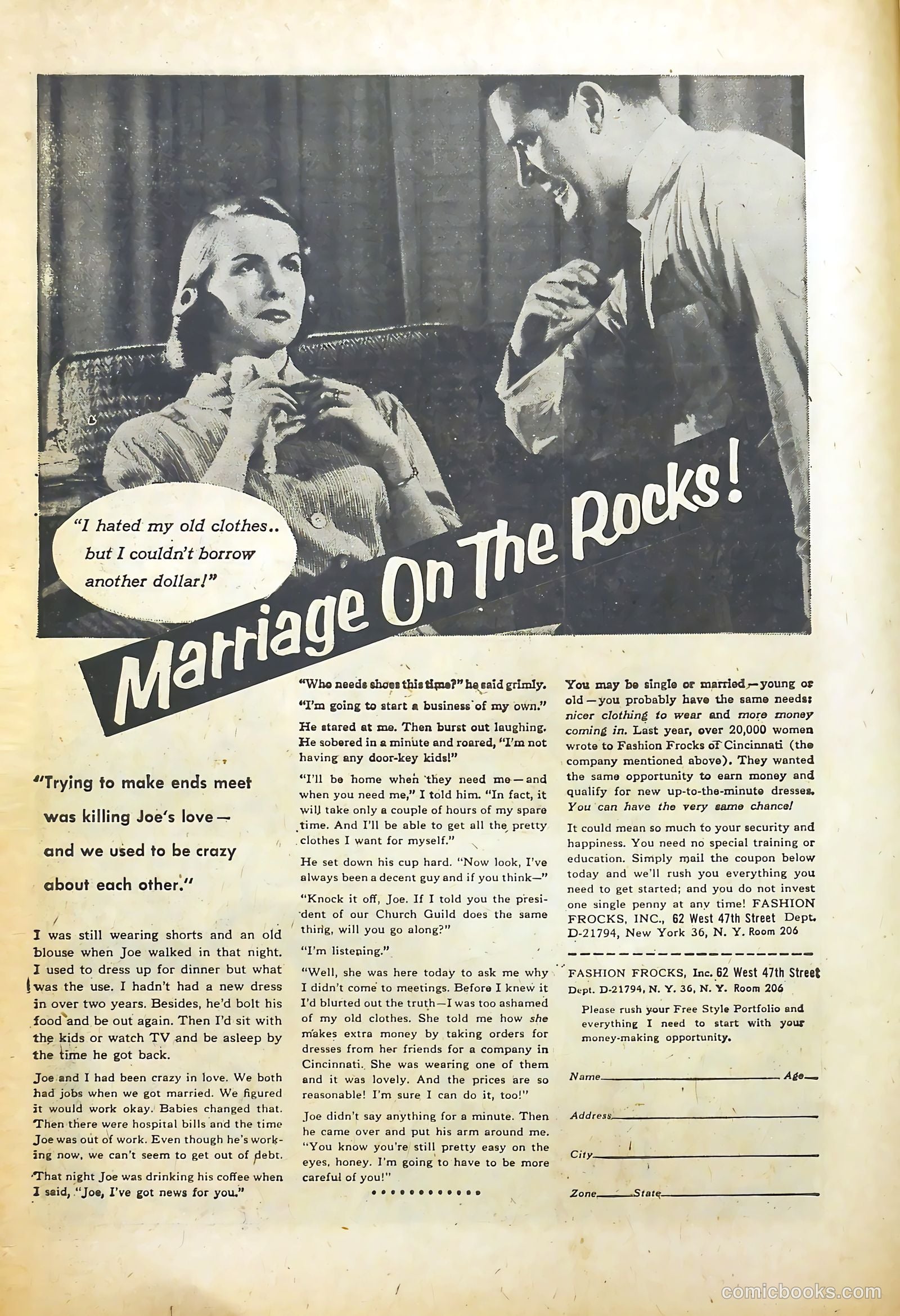 Realistic Romances #1 (1958) — page 11 of 37