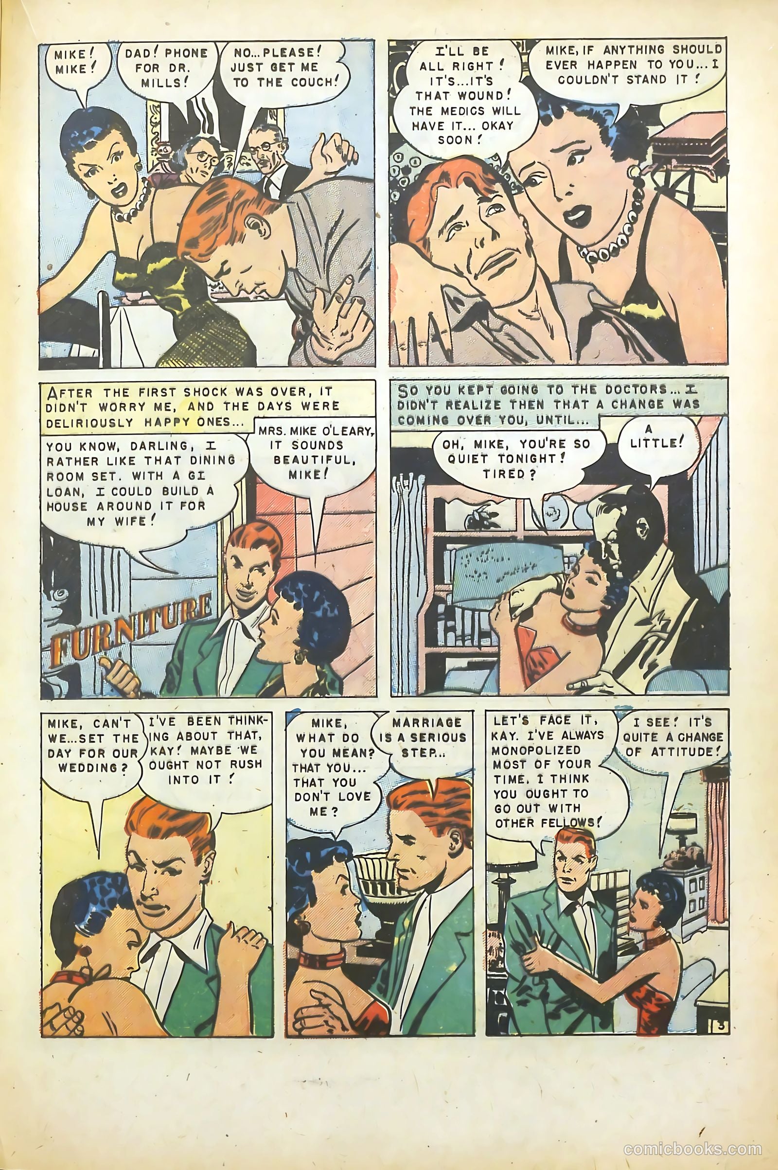 Realistic Romances #1 (1958) — page 22 of 37