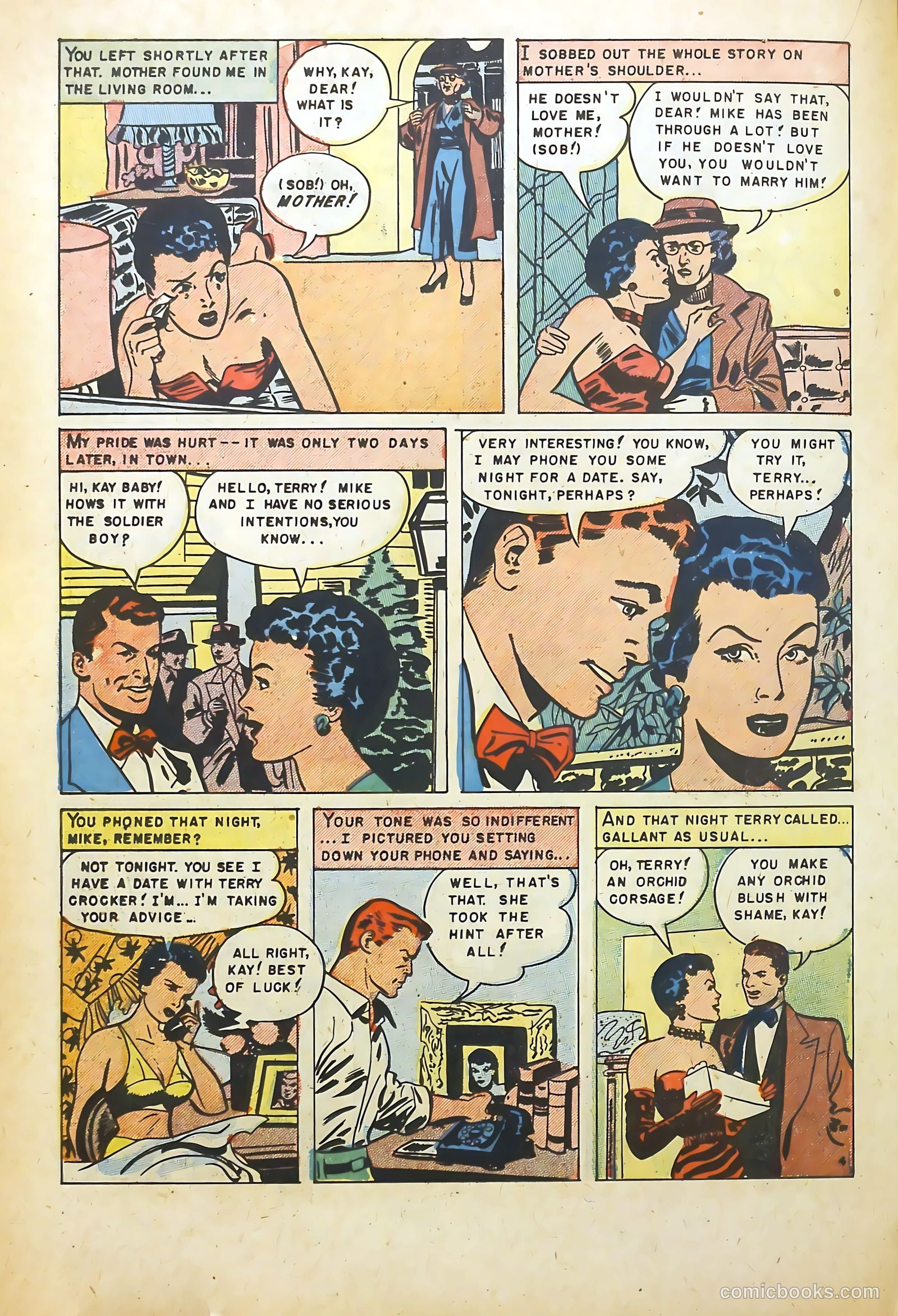 Realistic Romances #1 (1958) — page 23 of 37