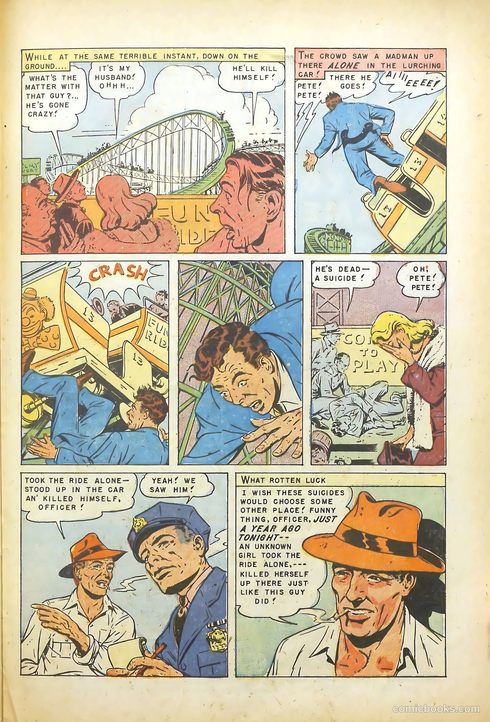 Realistic Romances #1 (1958) — page 34 of 37
