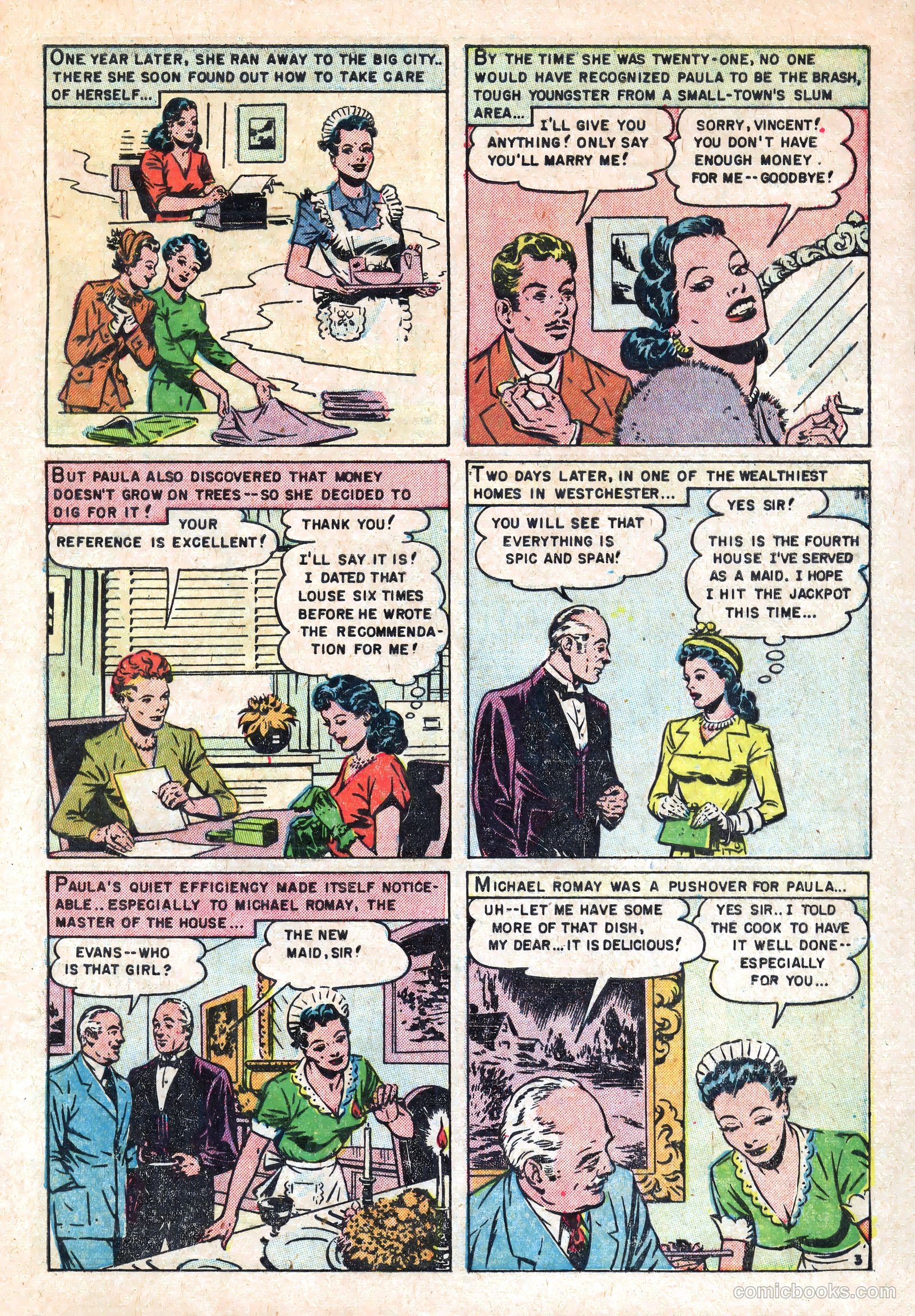 Realistic Romances #17 (1954) — page 5 of 36