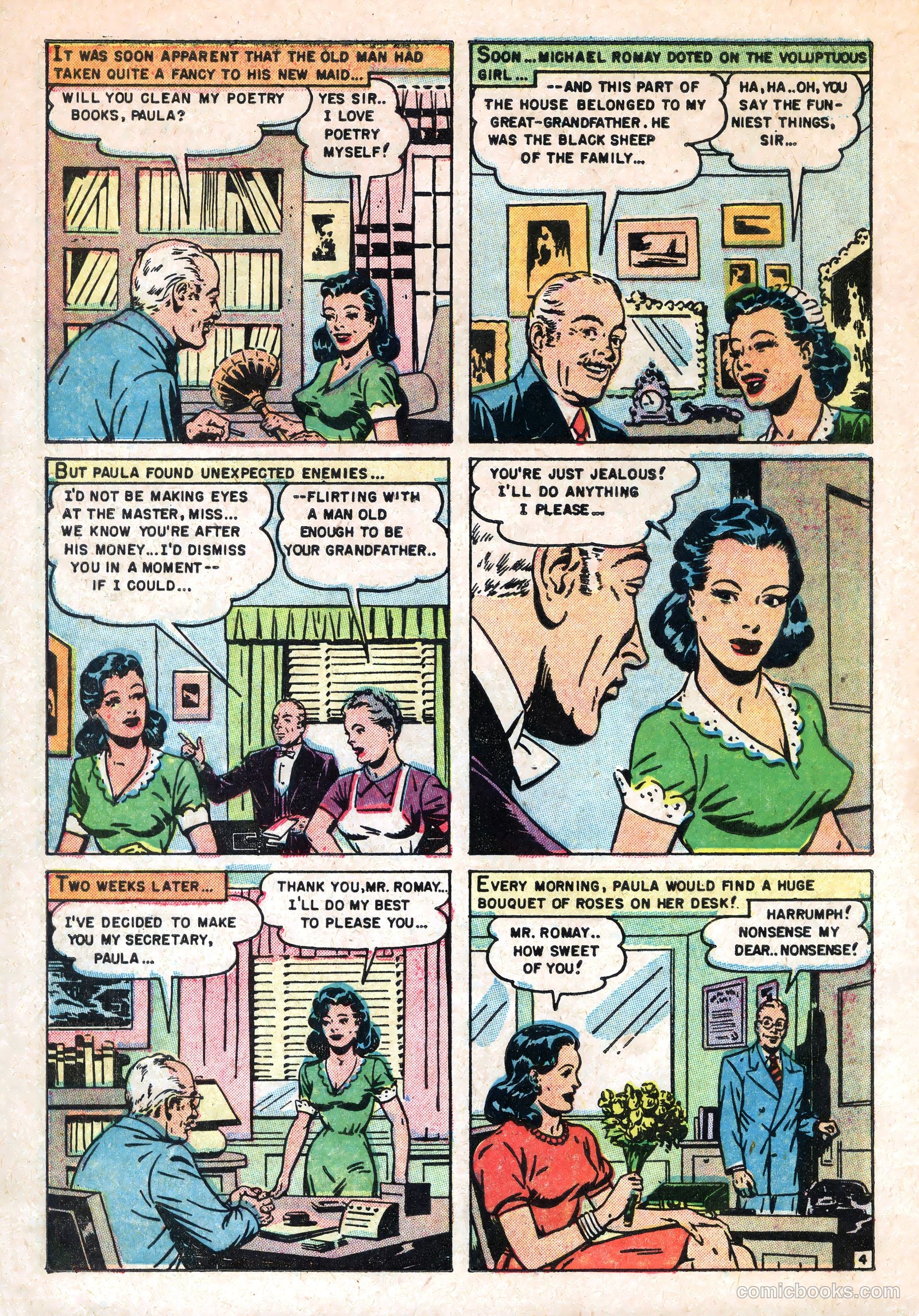 Realistic Romances #17 (1954) — page 6 of 36