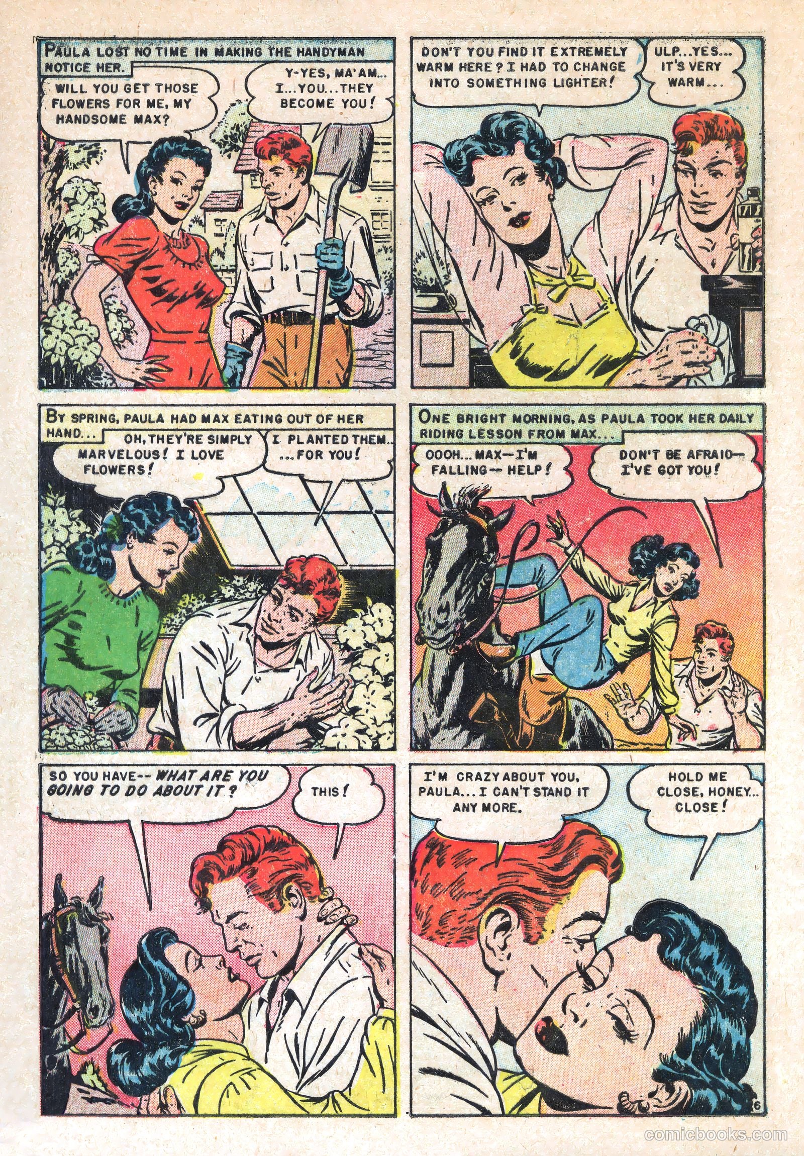 Realistic Romances #17 (1954) — page 8 of 36