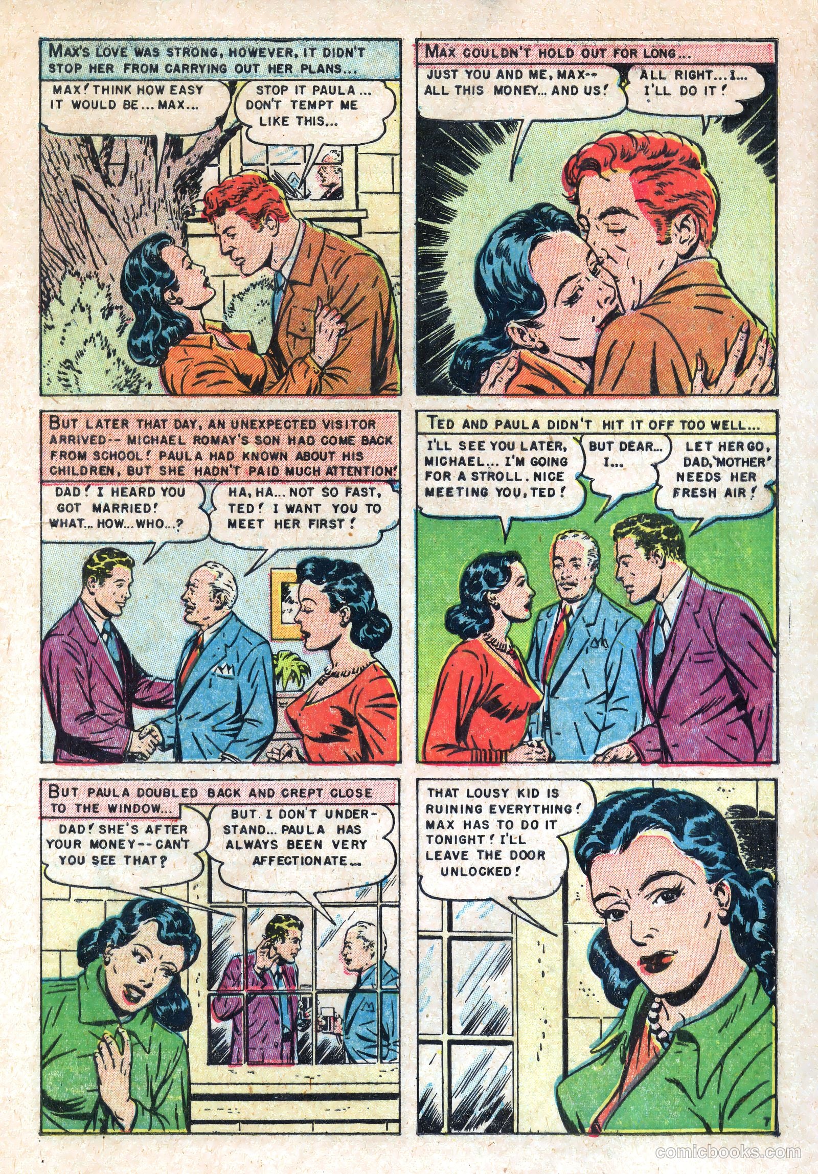 Realistic Romances #17 (1954) — page 9 of 36