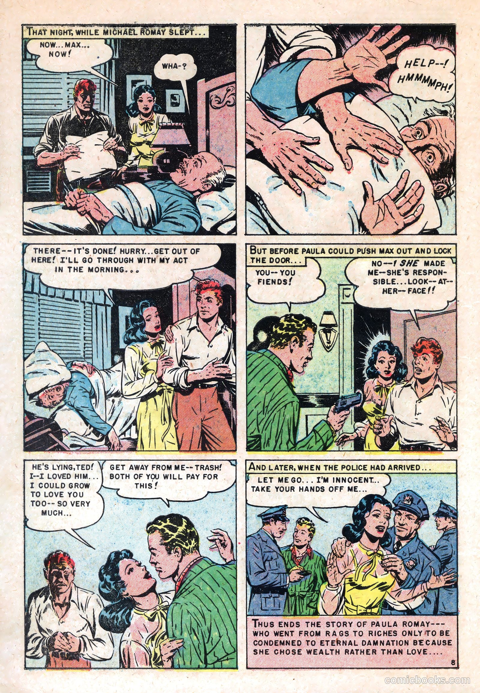Realistic Romances #17 (1954) — page 10 of 36