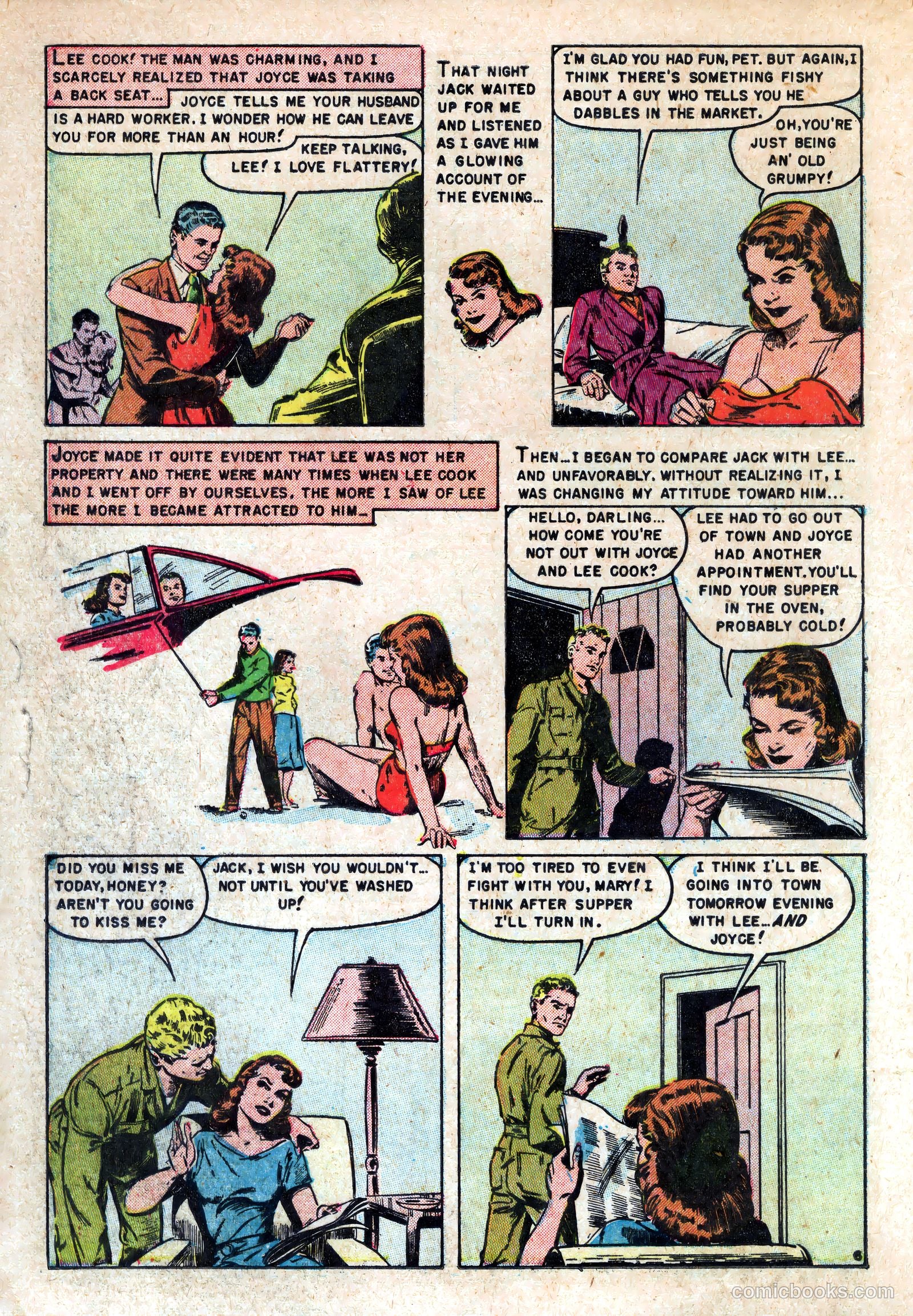 Realistic Romances #17 (1954) — page 16 of 36