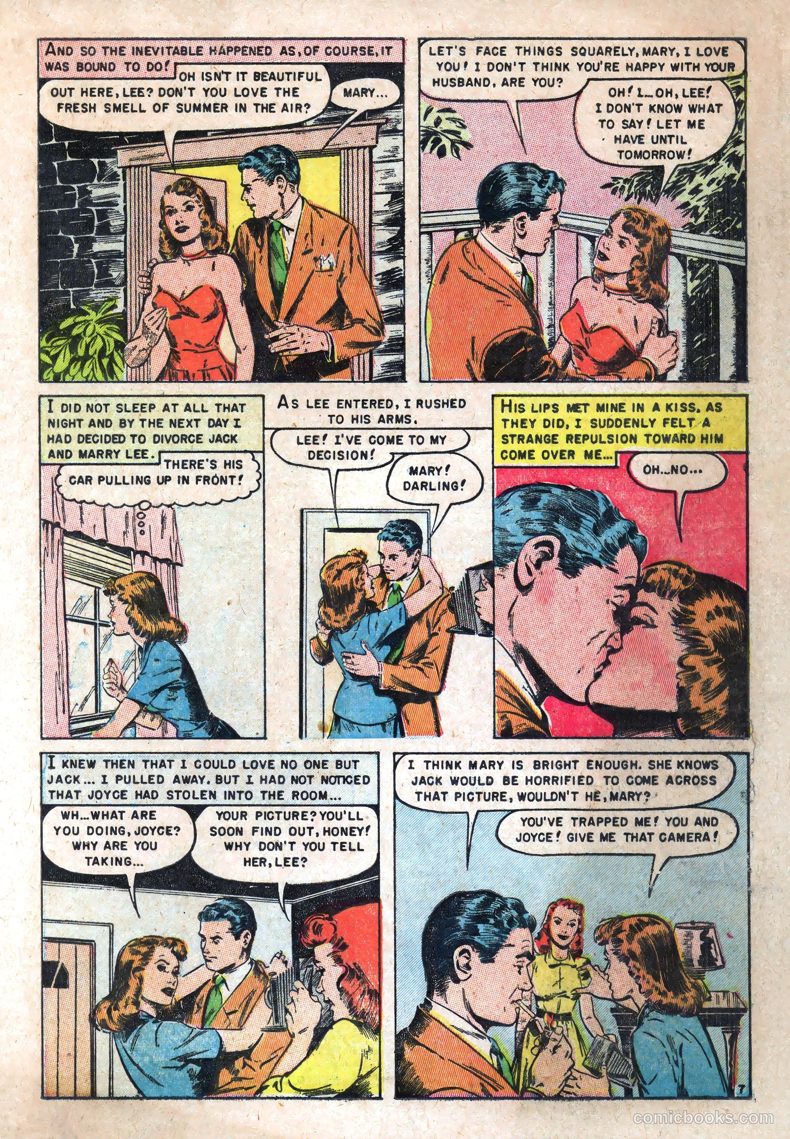 Realistic Romances #17 (1954) — page 17 of 36