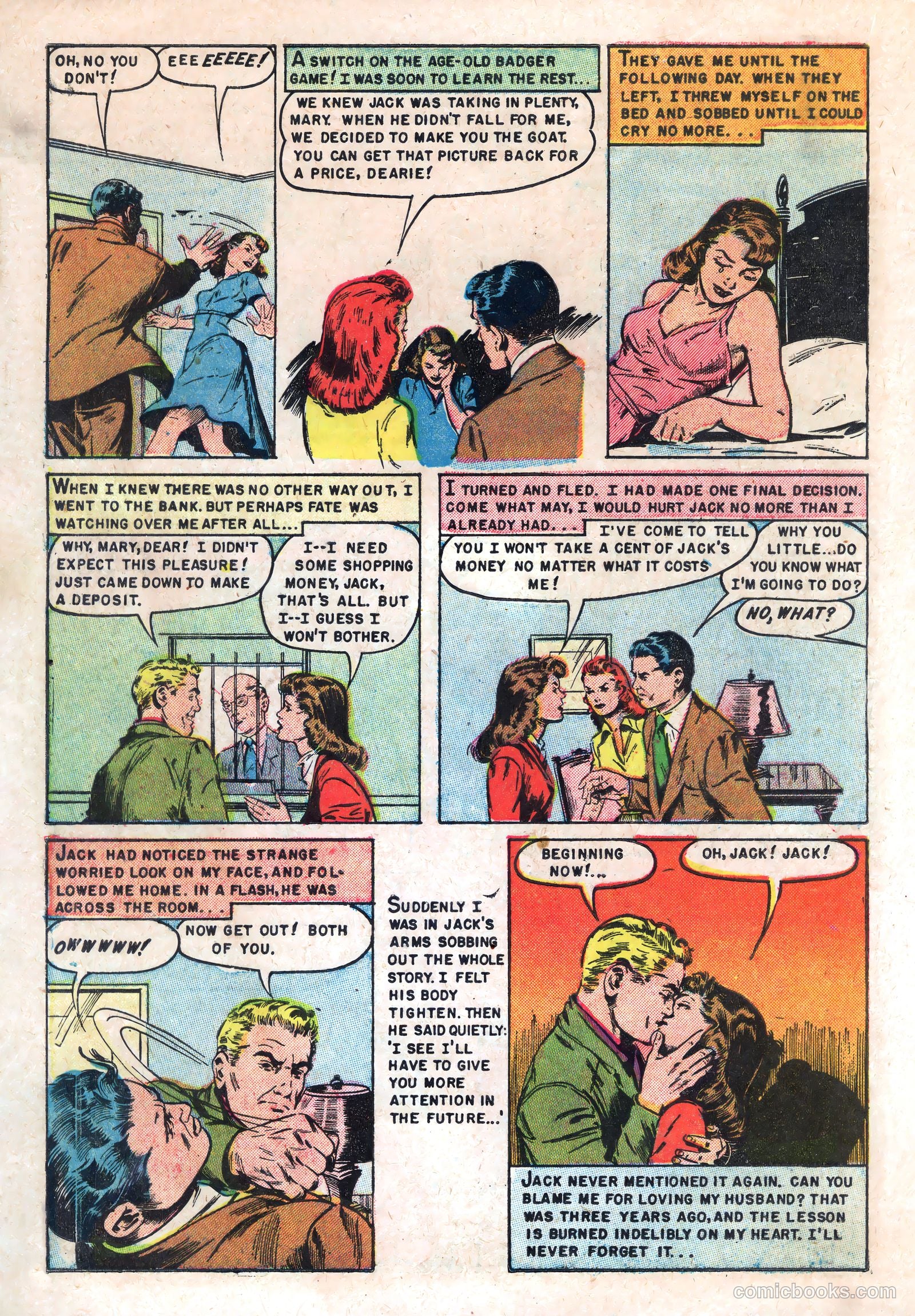 Realistic Romances #17 (1954) — page 18 of 36