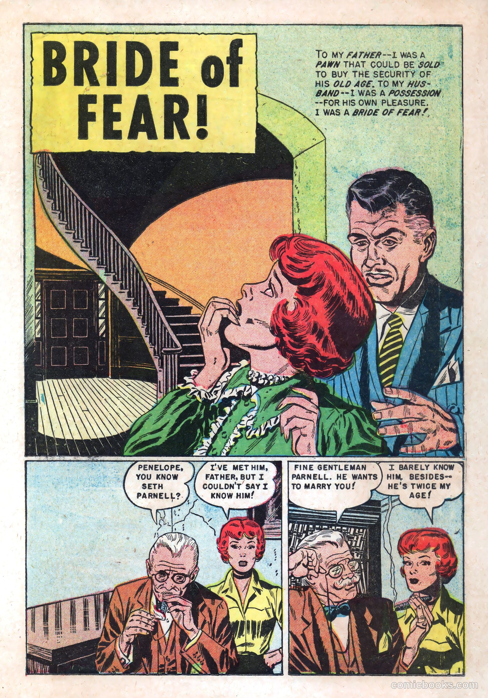 Realistic Romances #17 (1954) — page 19 of 36