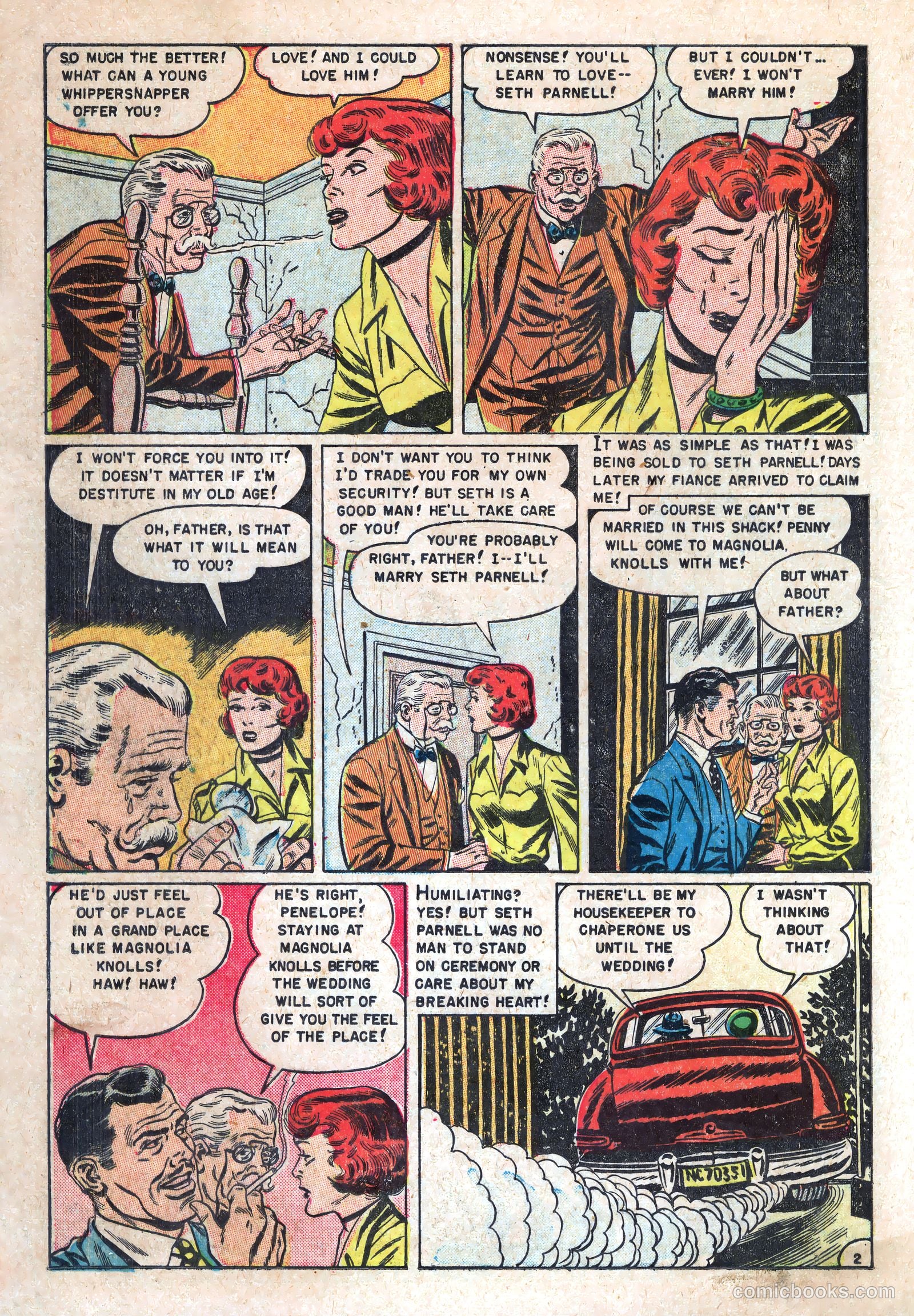 Realistic Romances #17 (1954) — page 20 of 36