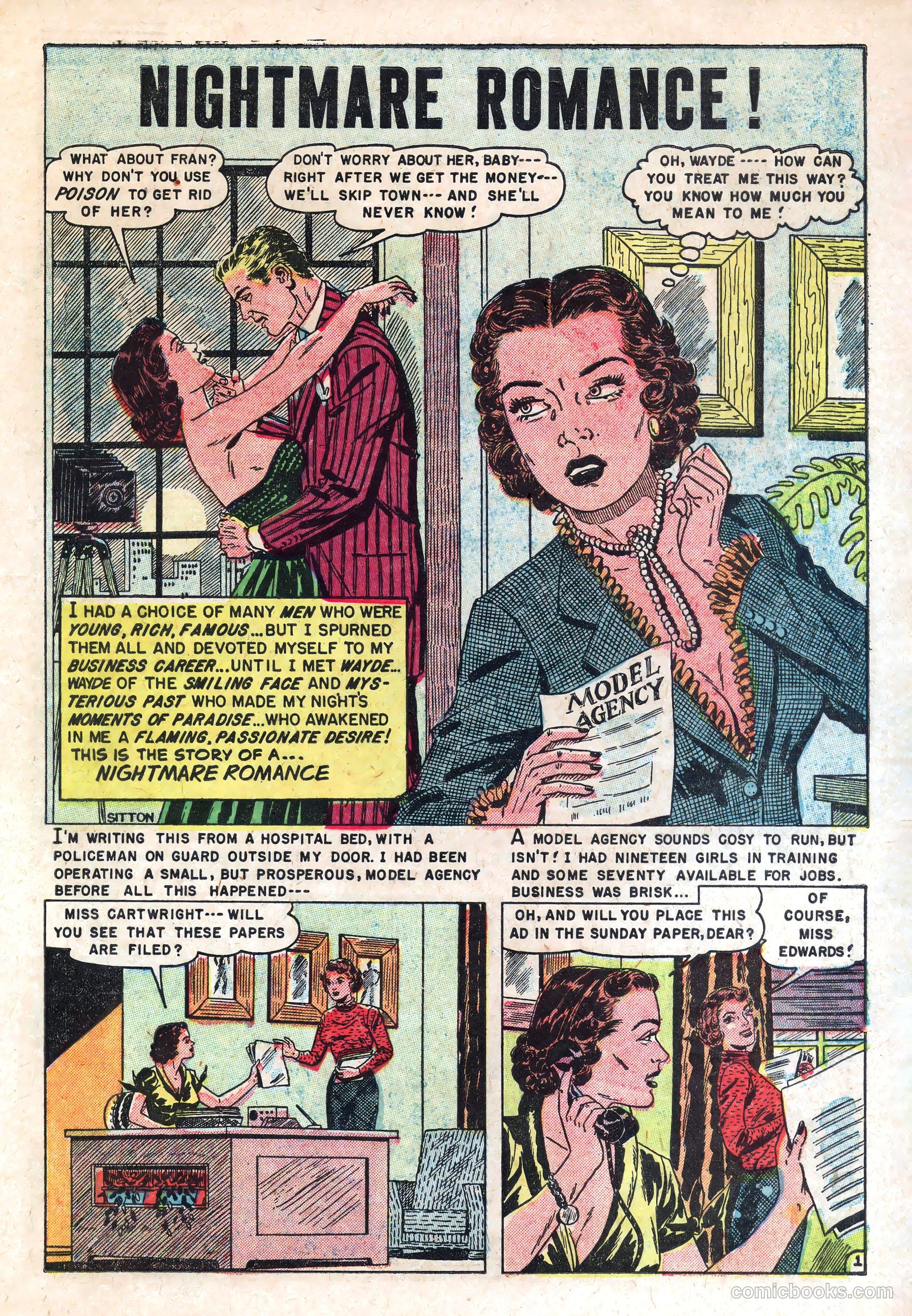 Realistic Romances #17 (1954) — page 27 of 36