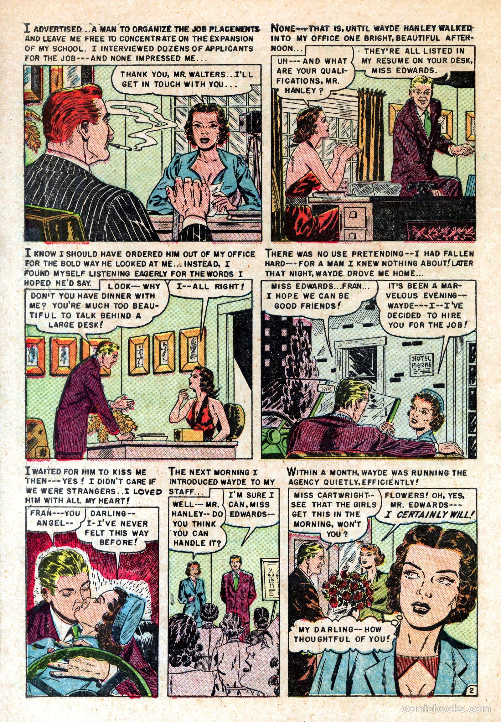 Realistic Romances #17 (1954) — page 28 of 36