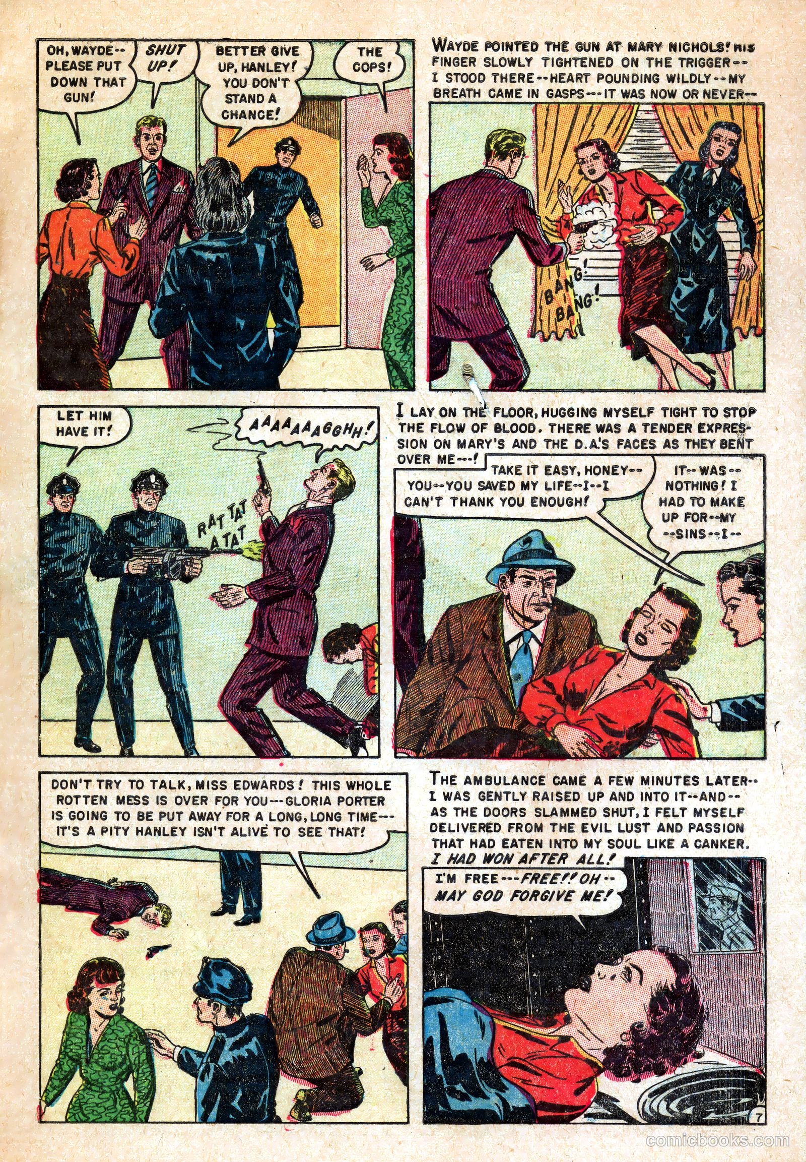 Realistic Romances #17 (1954) — page 33 of 36