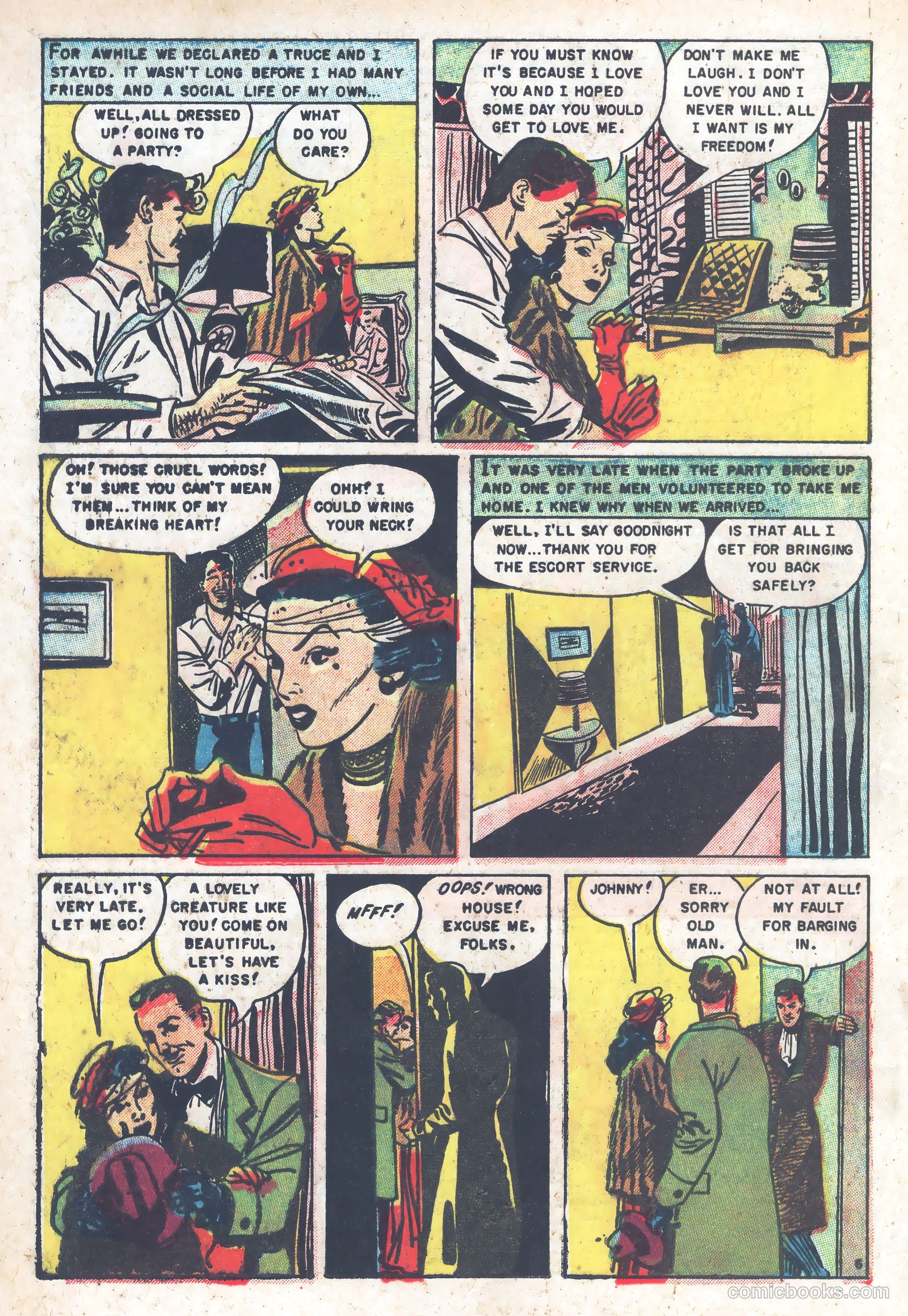 Realistic Romances #2 (1951) — page 16 of 36