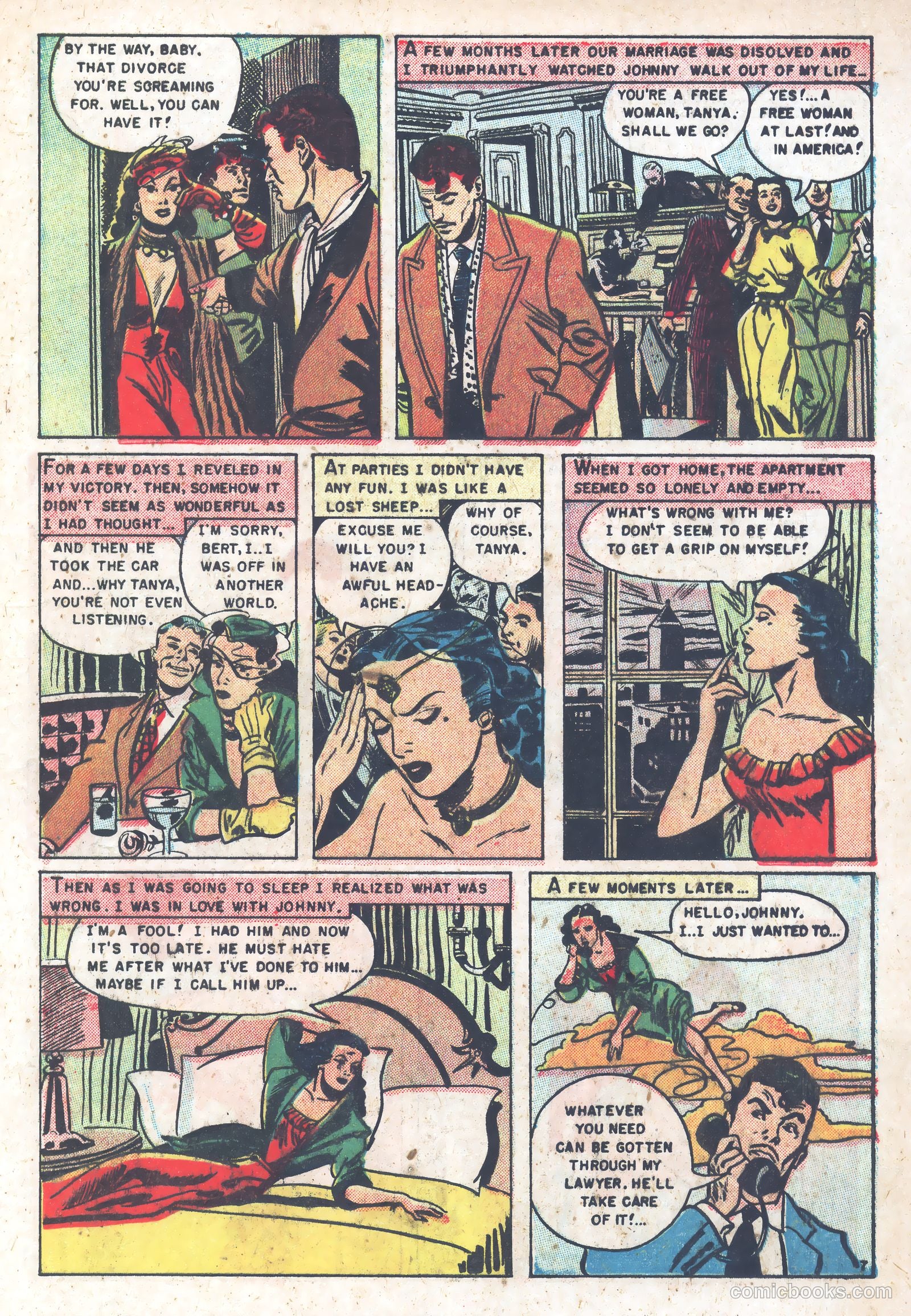 Realistic Romances #2 (1951) — page 17 of 36