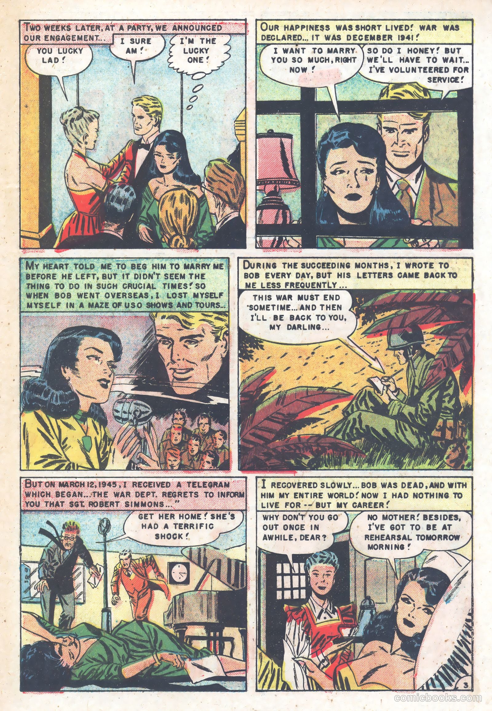 Realistic Romances #2 (1951) — page 21 of 36