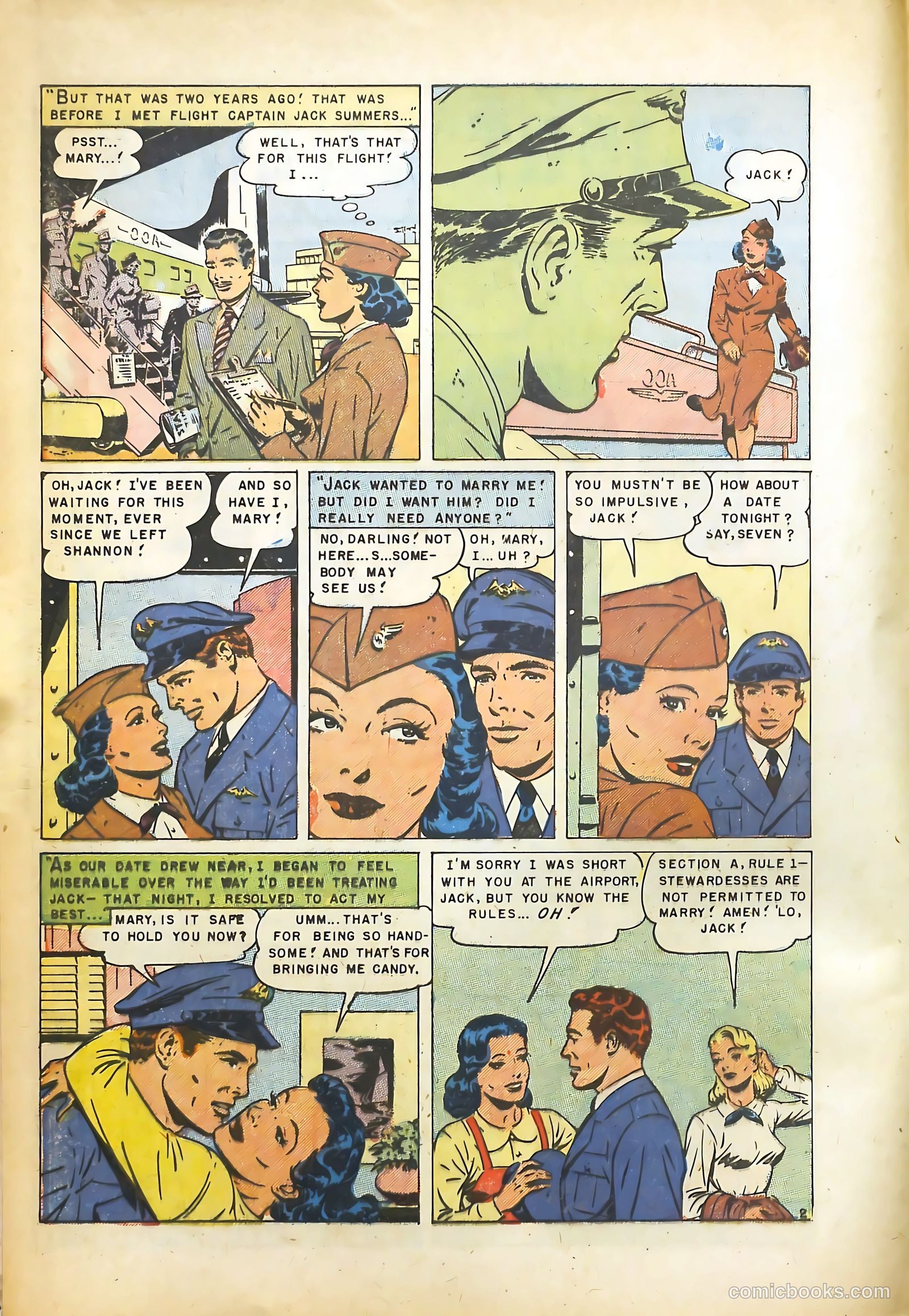 Realistic Romances #4 (1952) — page 5 of 37