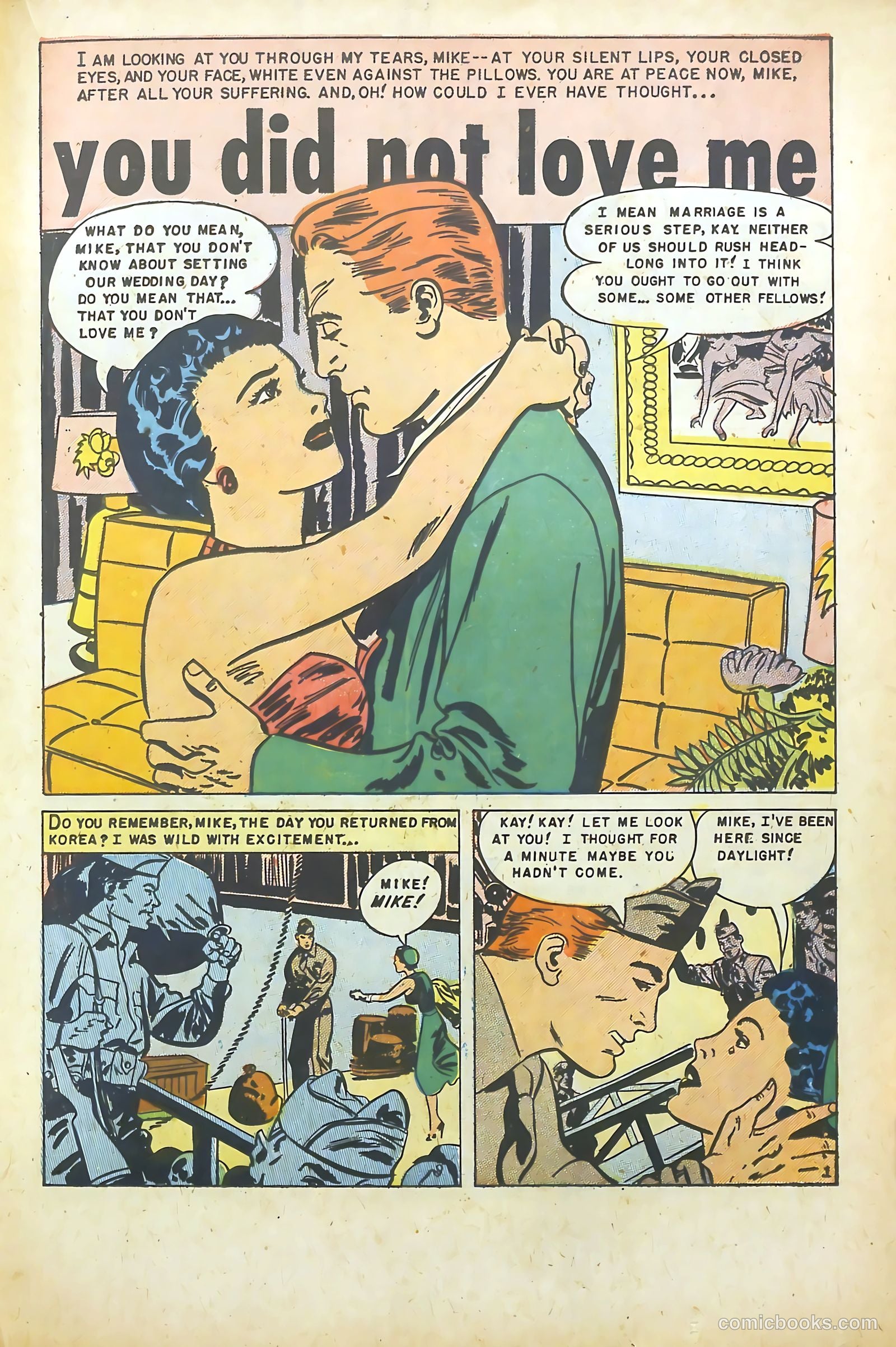 Realistic Romances #4 (1952) — page 20 of 37