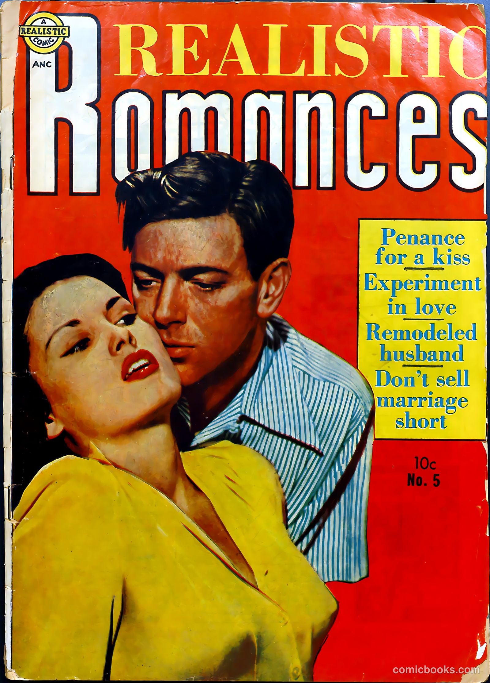 Realistic Romances #5 cover