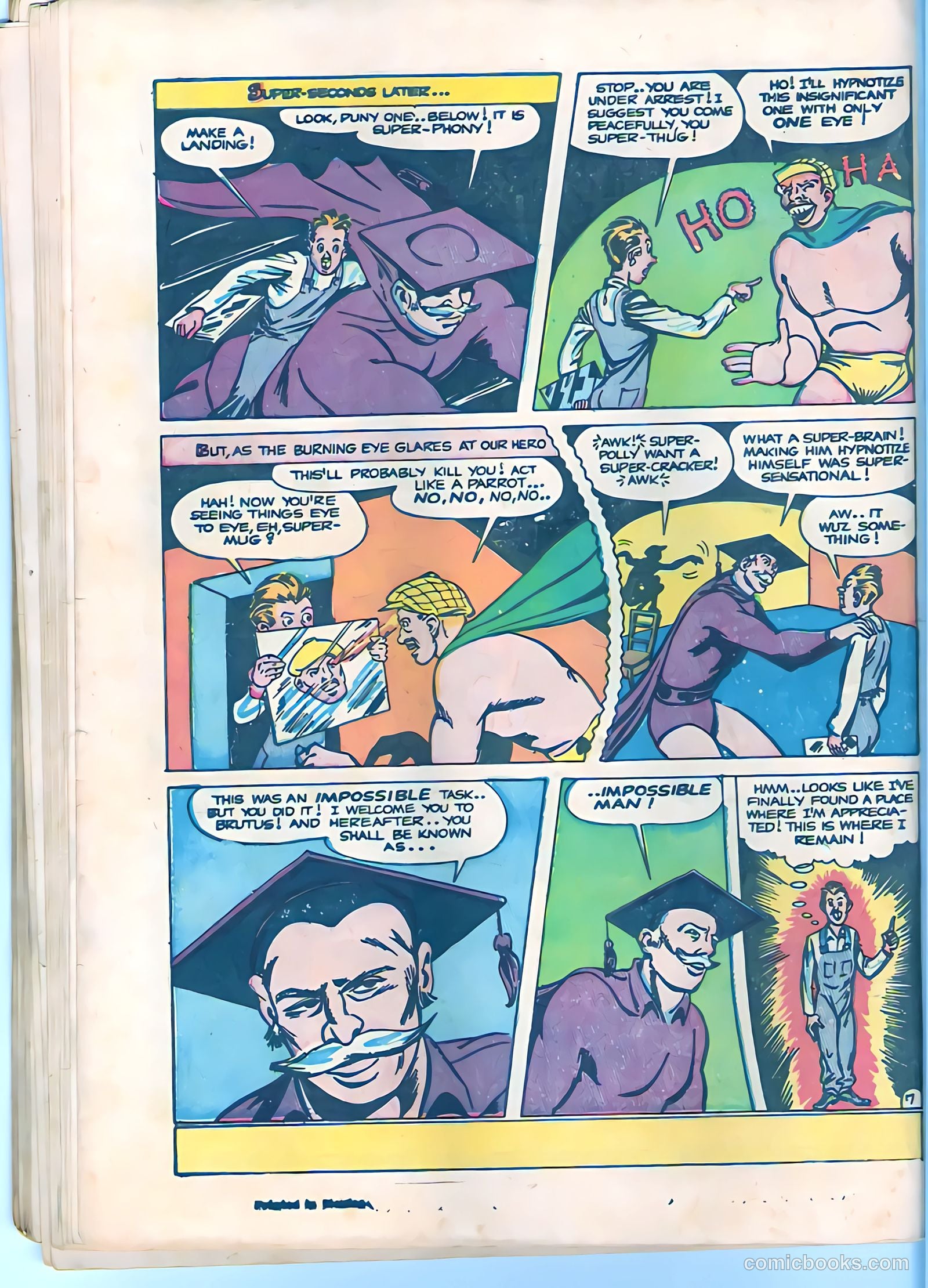 Red Band Comics #3 (1945) — page 45 of 45