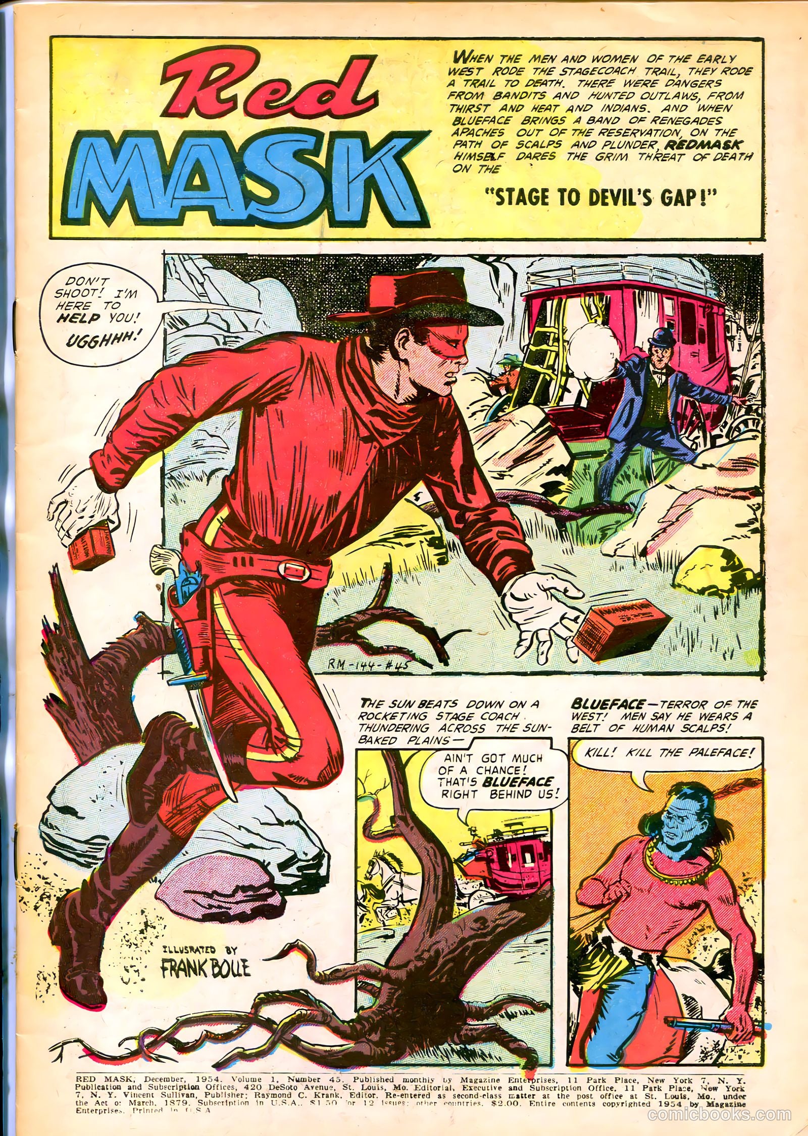 Red Mask #45 (1954) — page 4 of 36