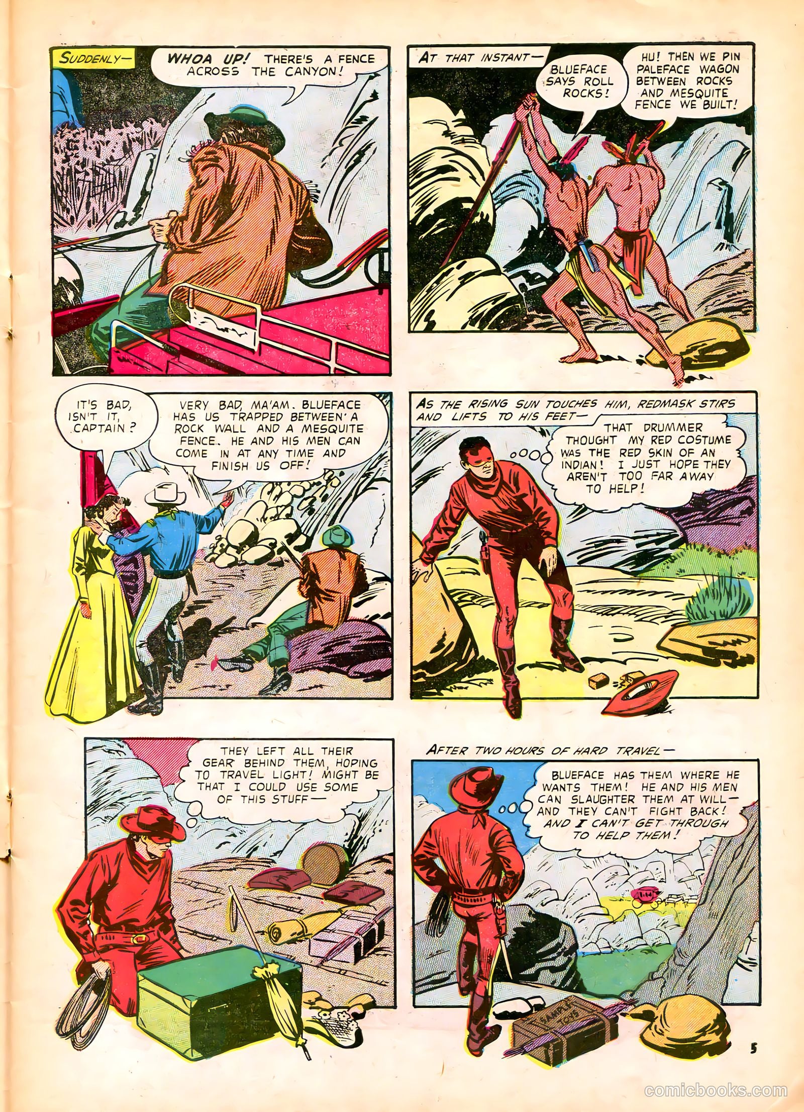Red Mask #45 (1954) — page 8 of 36