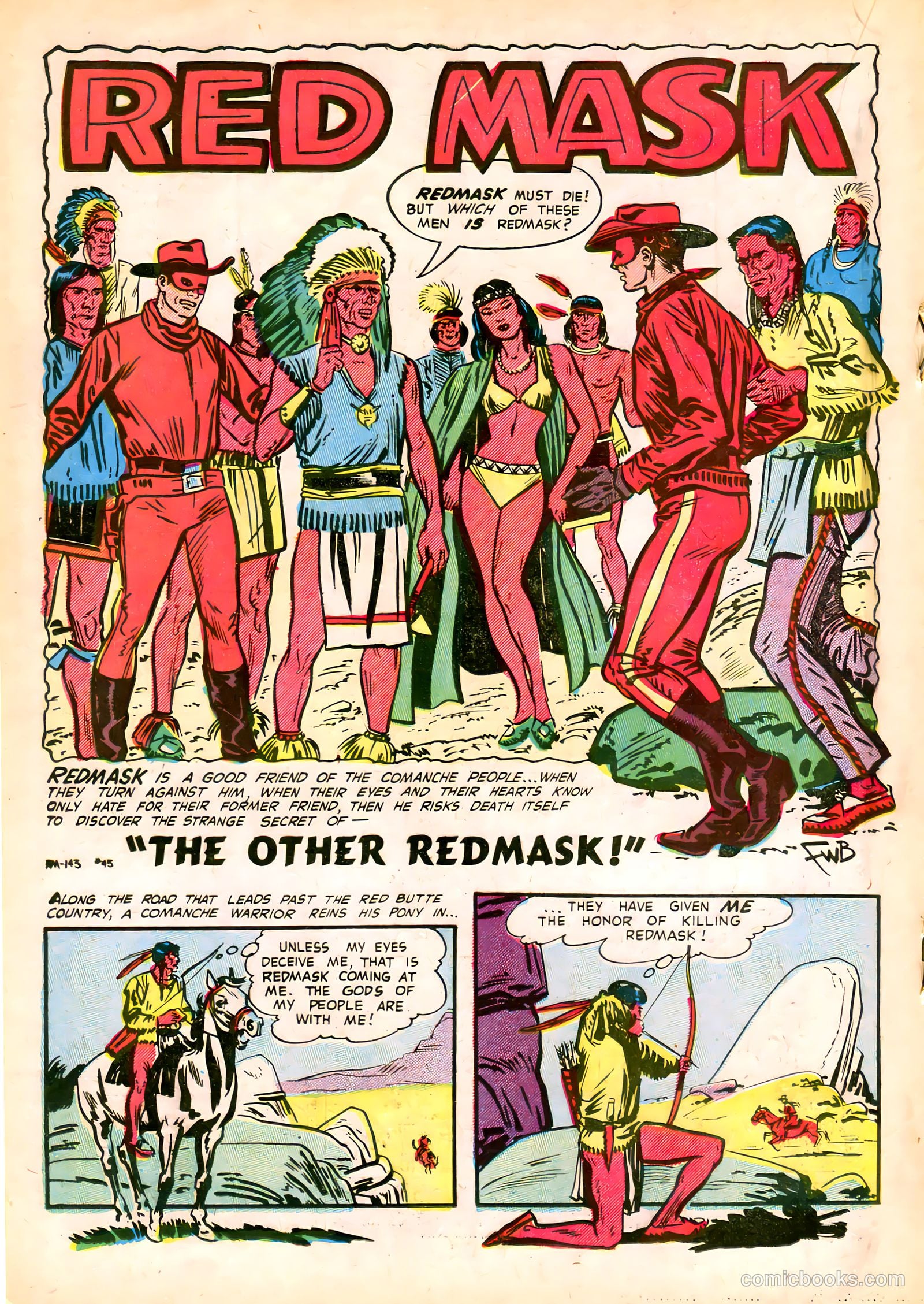 Red Mask #45 (1954) — page 19 of 36
