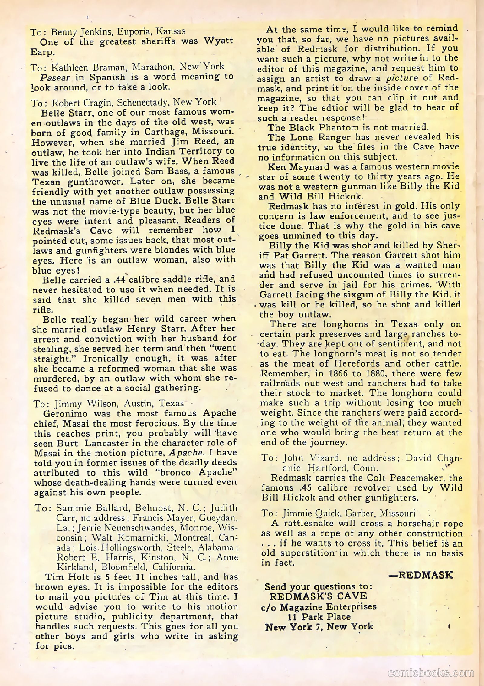 Red Mask #45 (1954) — page 27 of 36