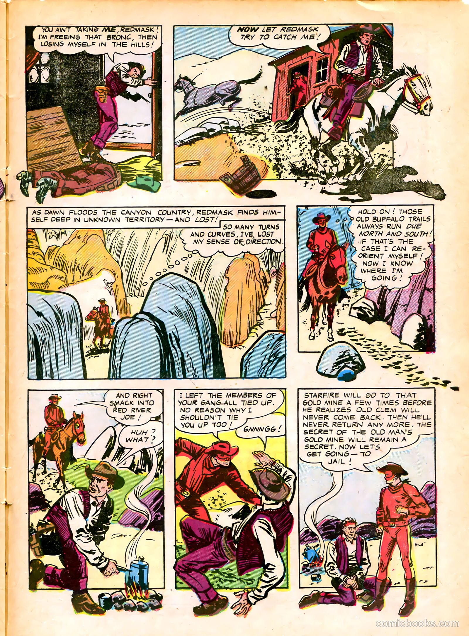 Red Mask #45 (1954) — page 34 of 36