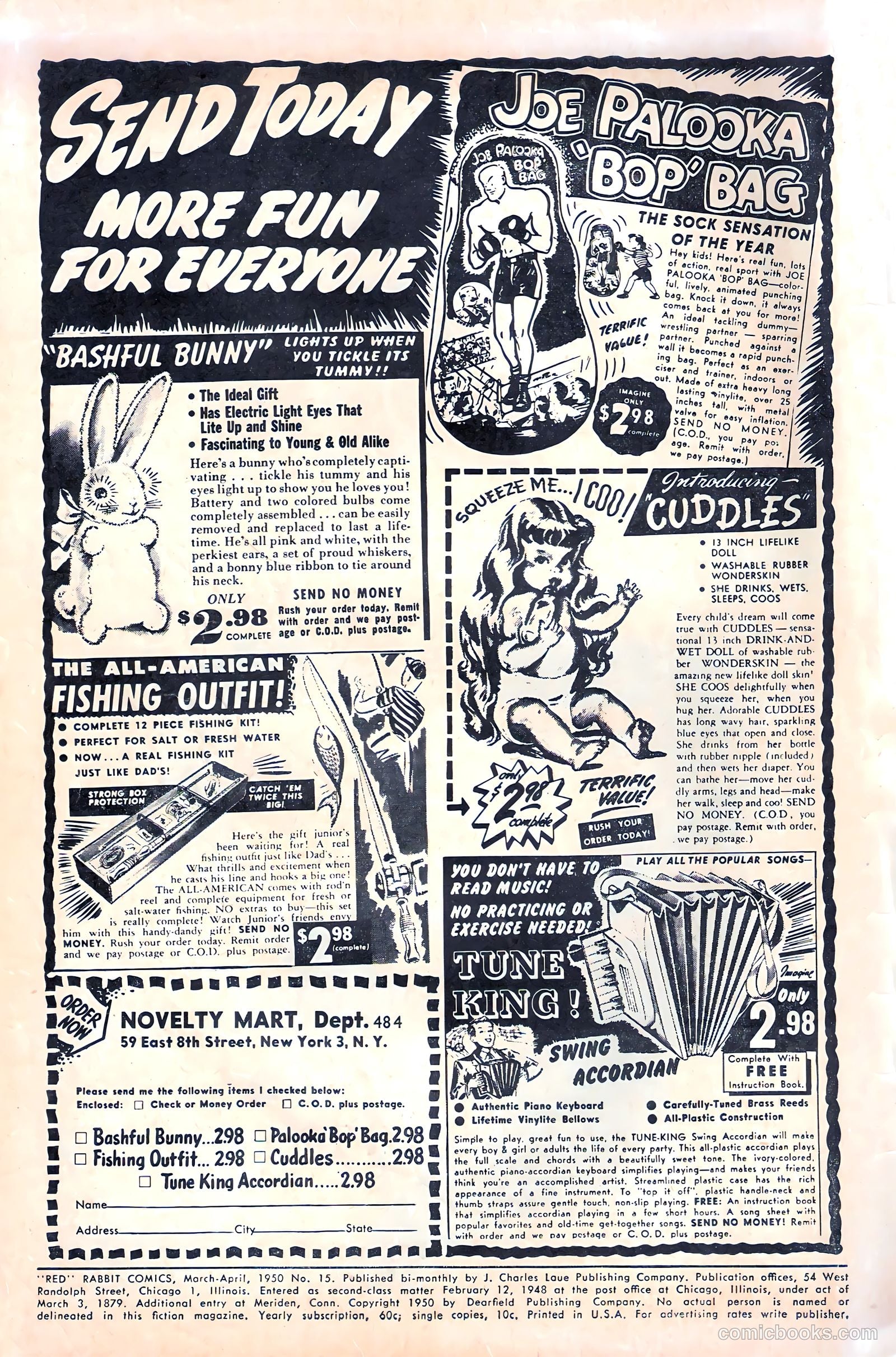 "Red" Rabbit Comics #15 (1950) — page 2