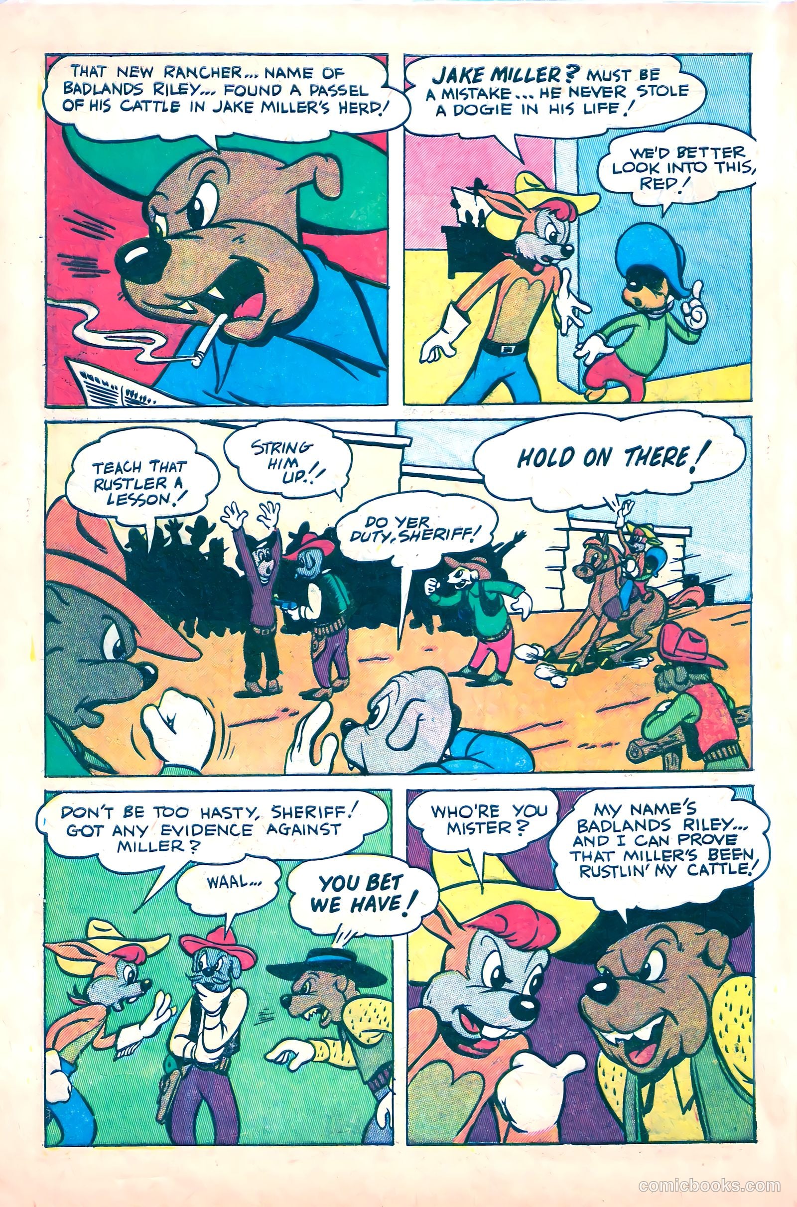 "Red" Rabbit Comics #15 (1950) — page 4