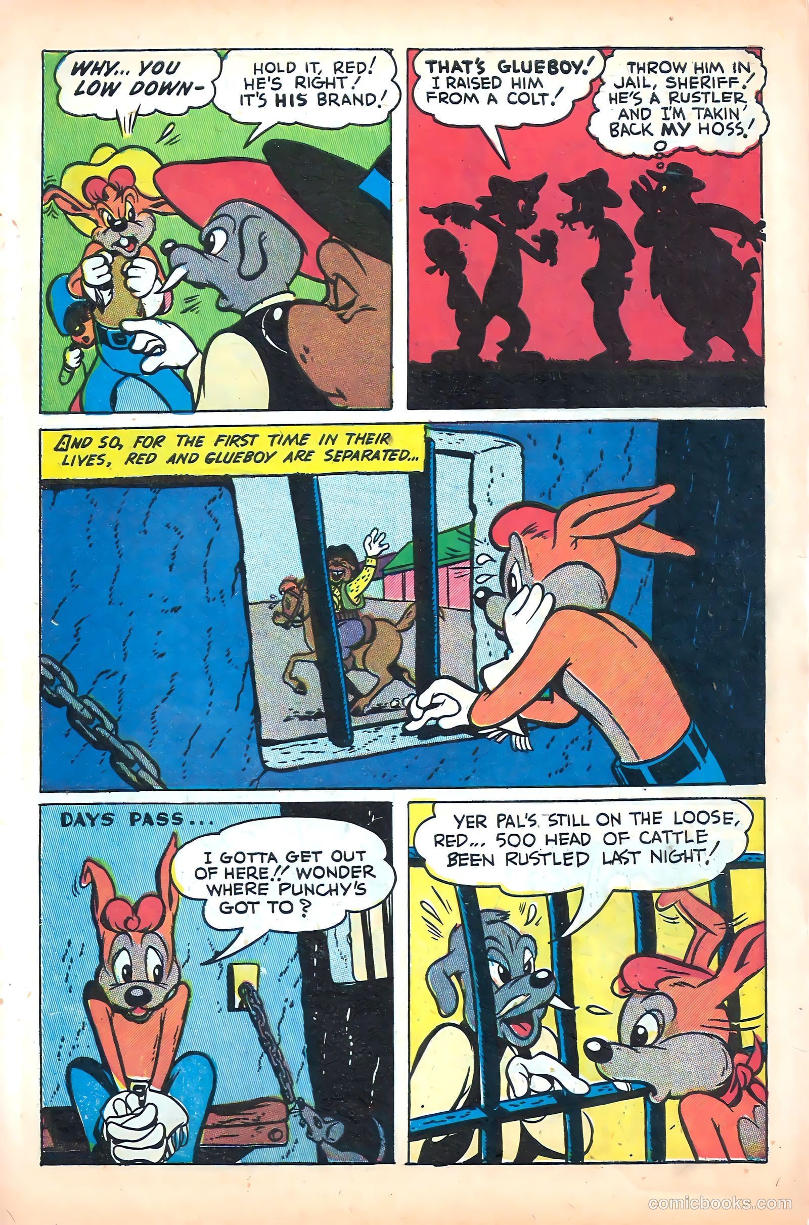 "Red" Rabbit Comics #15 (1950) — page 7