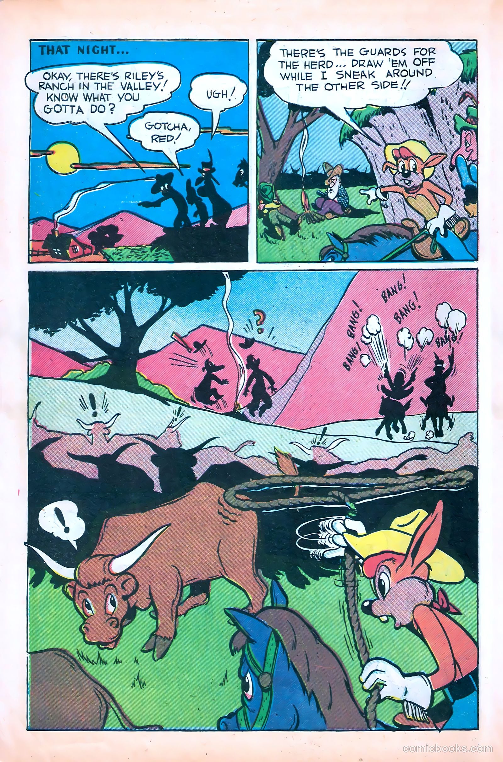 "Red" Rabbit Comics #15 (1950) — page 10