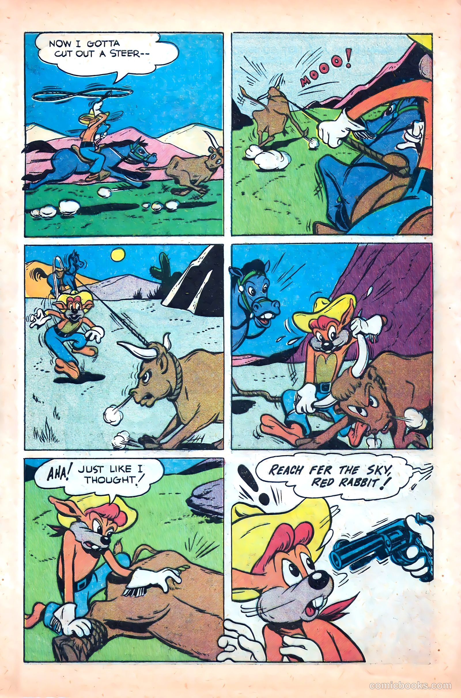 "Red" Rabbit Comics #15 (1950) — page 11