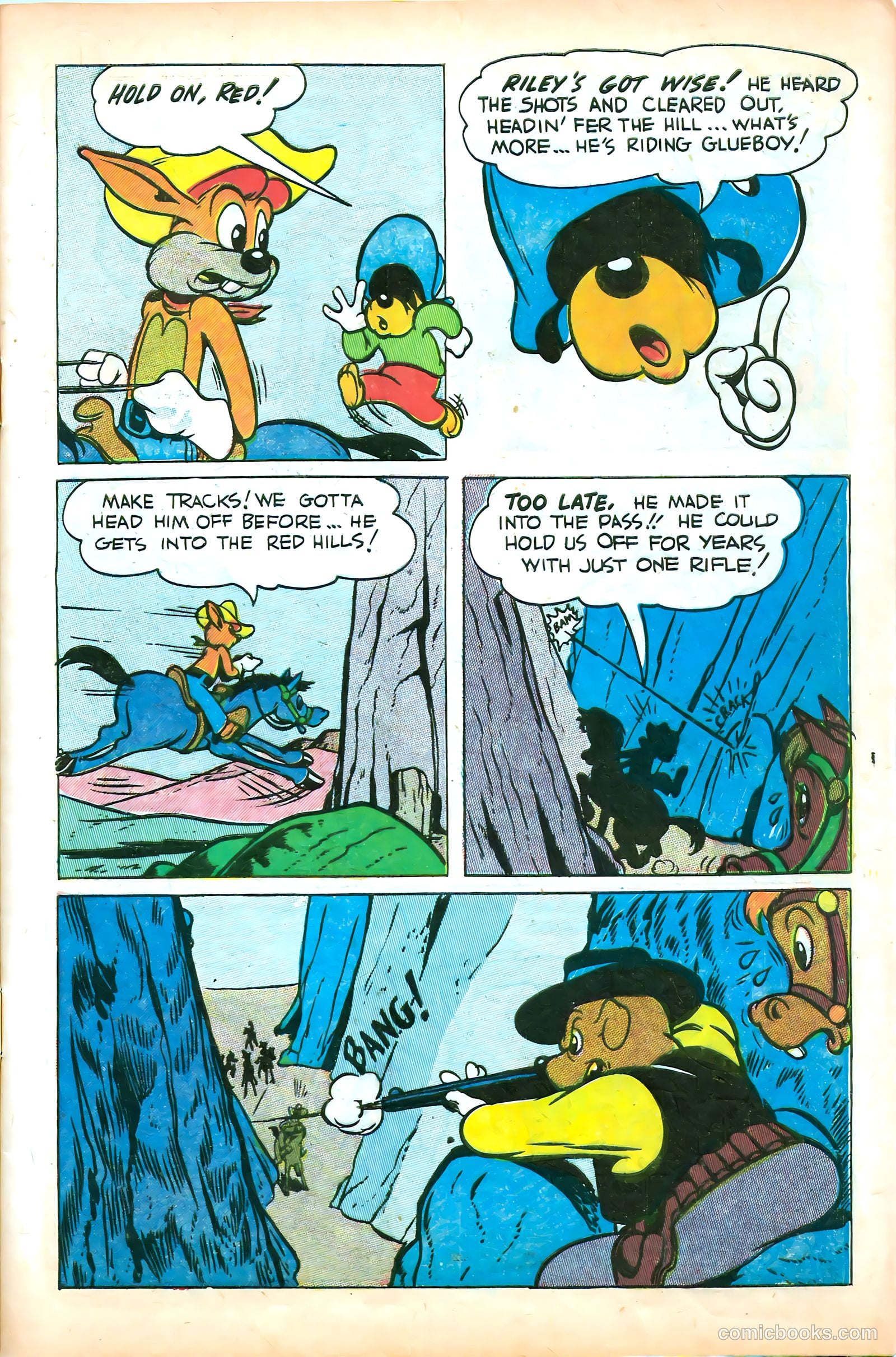 "Red" Rabbit Comics #15 (1950) — page 13
