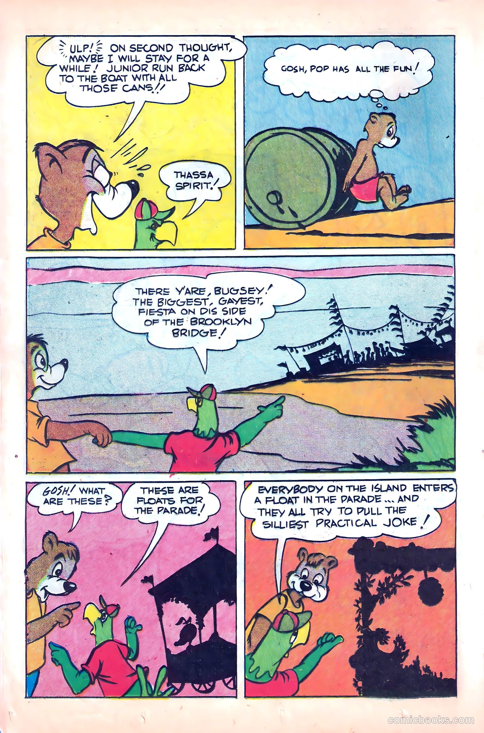 "Red" Rabbit Comics #15 (1950) — page 16