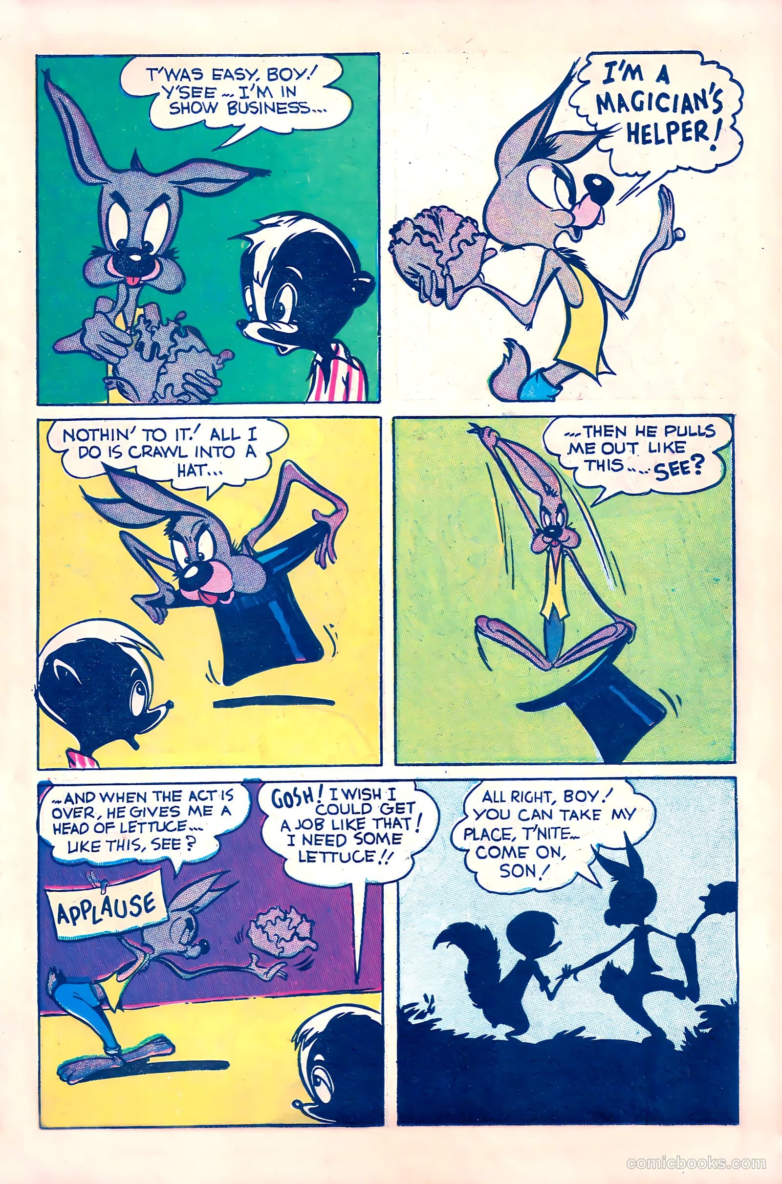 "Red" Rabbit Comics #15 (1950) — page 31
