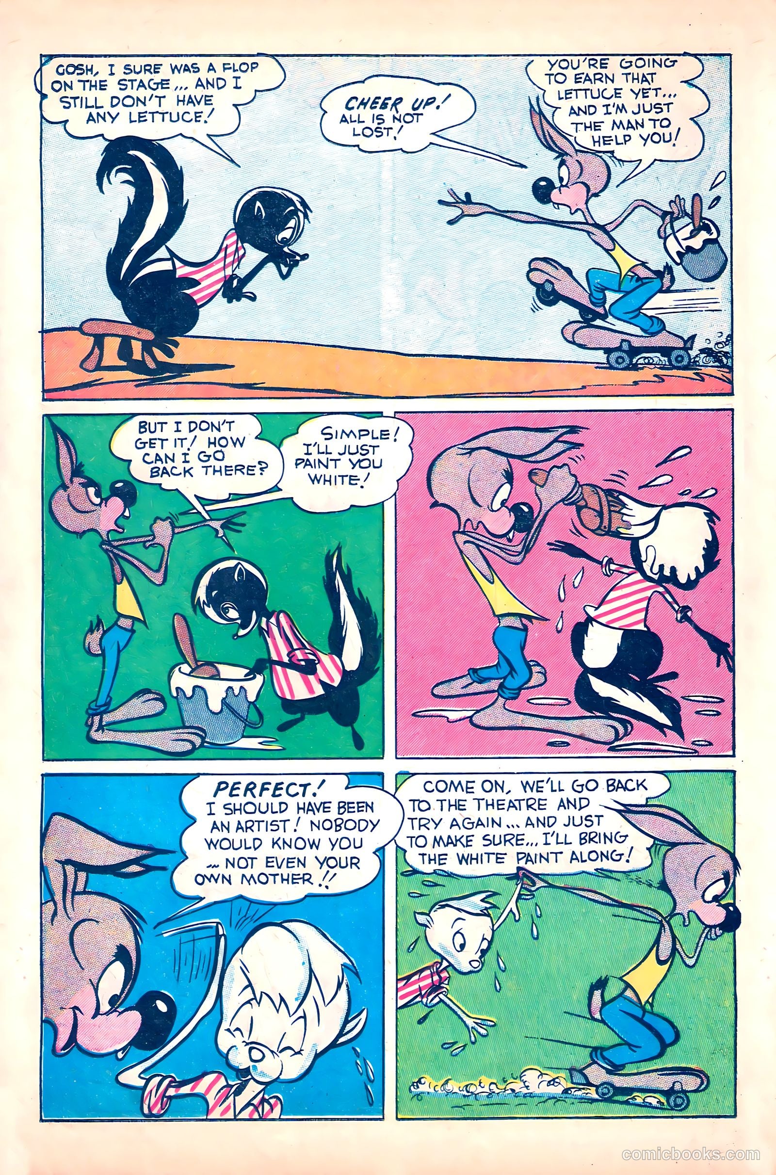 "Red" Rabbit Comics #15 (1950) — page 34
