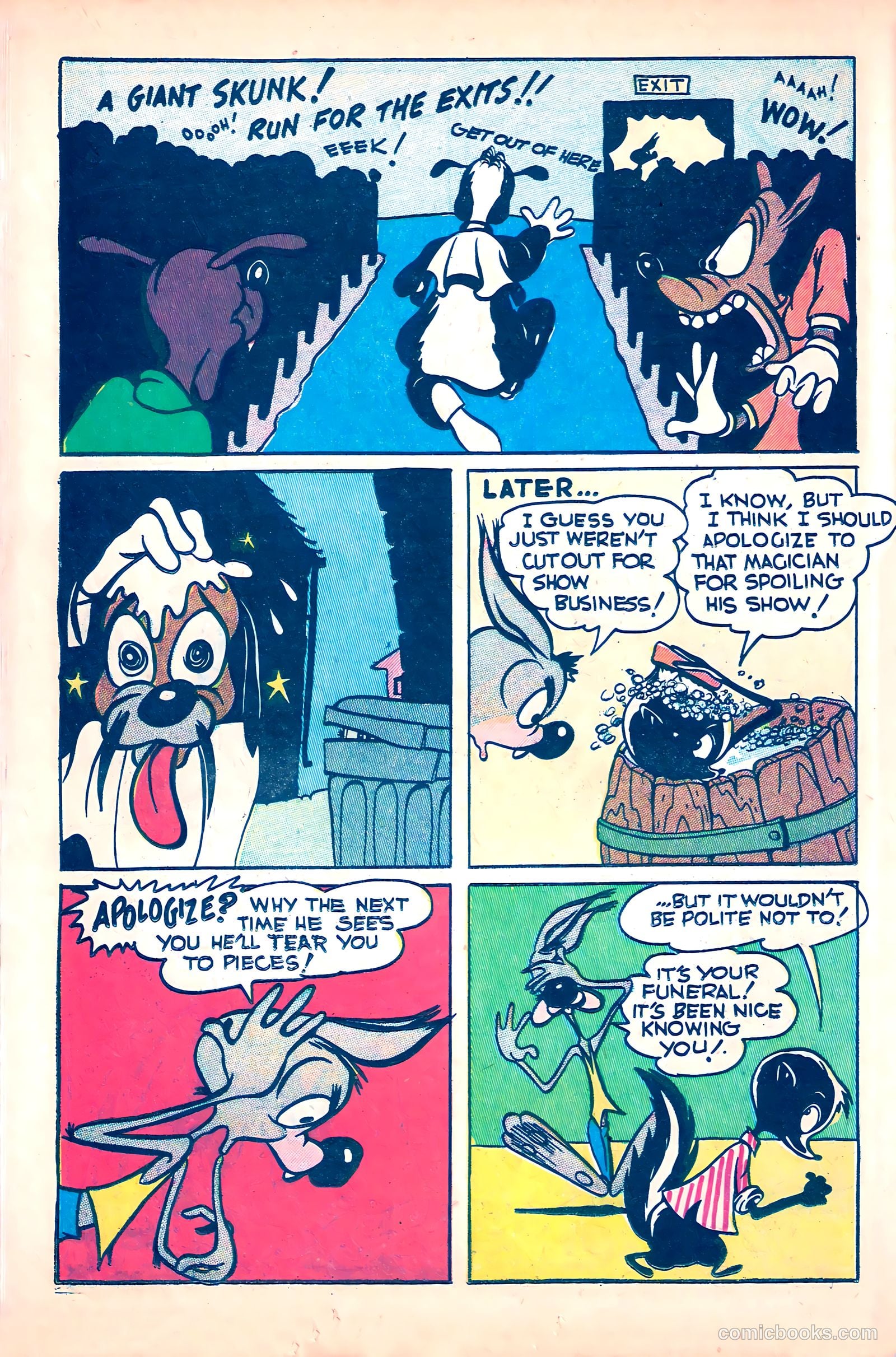 "Red" Rabbit Comics #15 (1950) — page 36