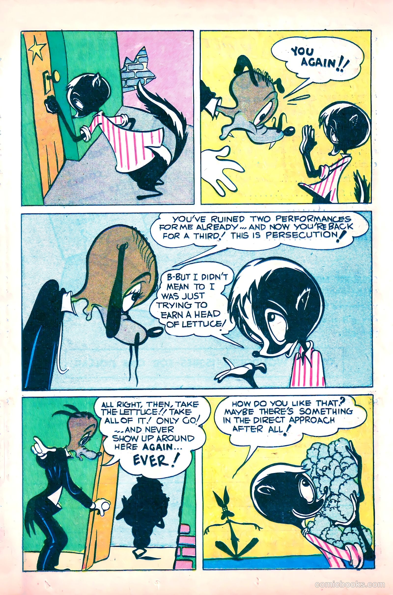 "Red" Rabbit Comics #15 (1950) — page 37