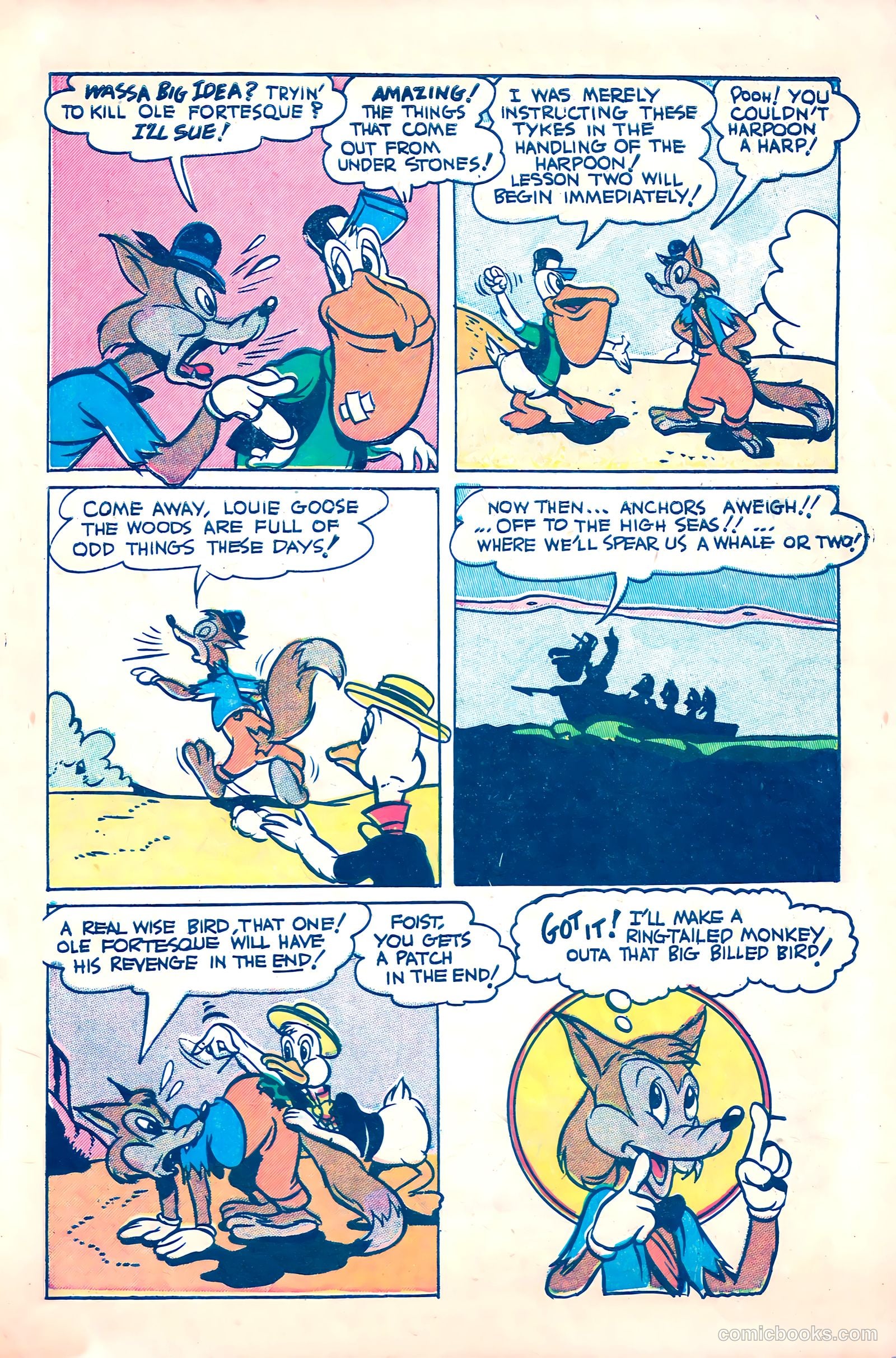 "Red" Rabbit Comics #15 (1950) — page 41